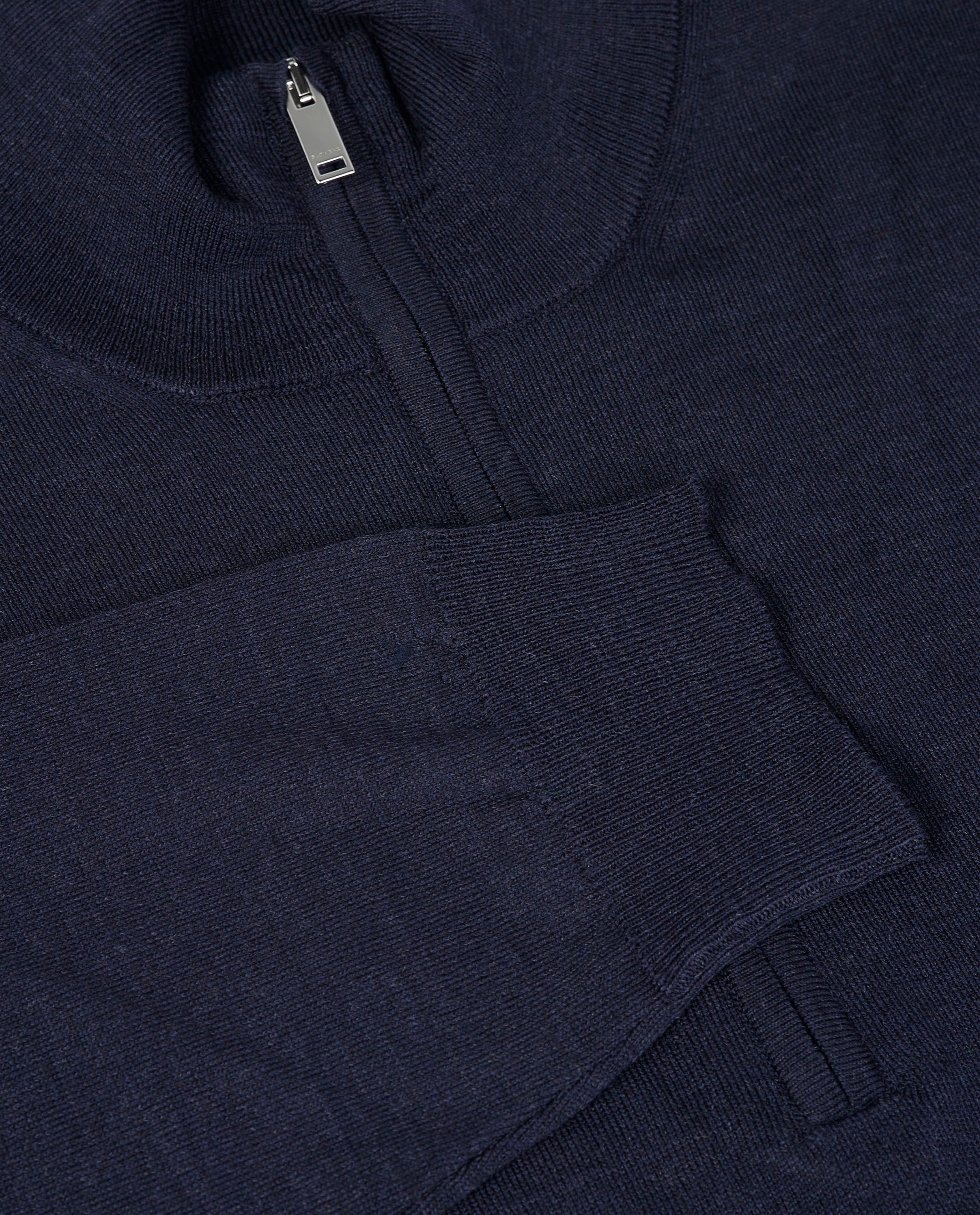 Wool Half-Zip Sweater