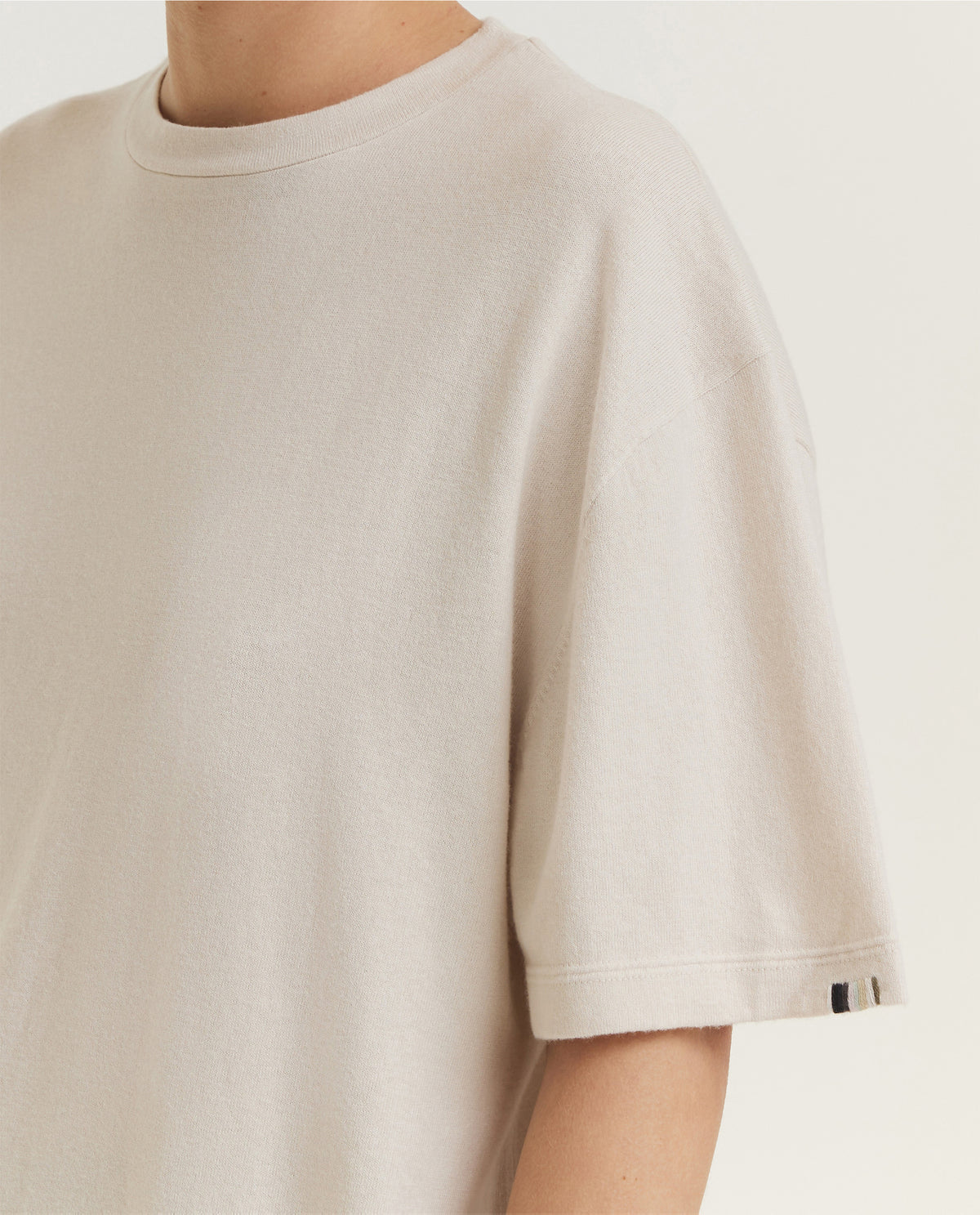 Cotton-Cashmere T-Shirt