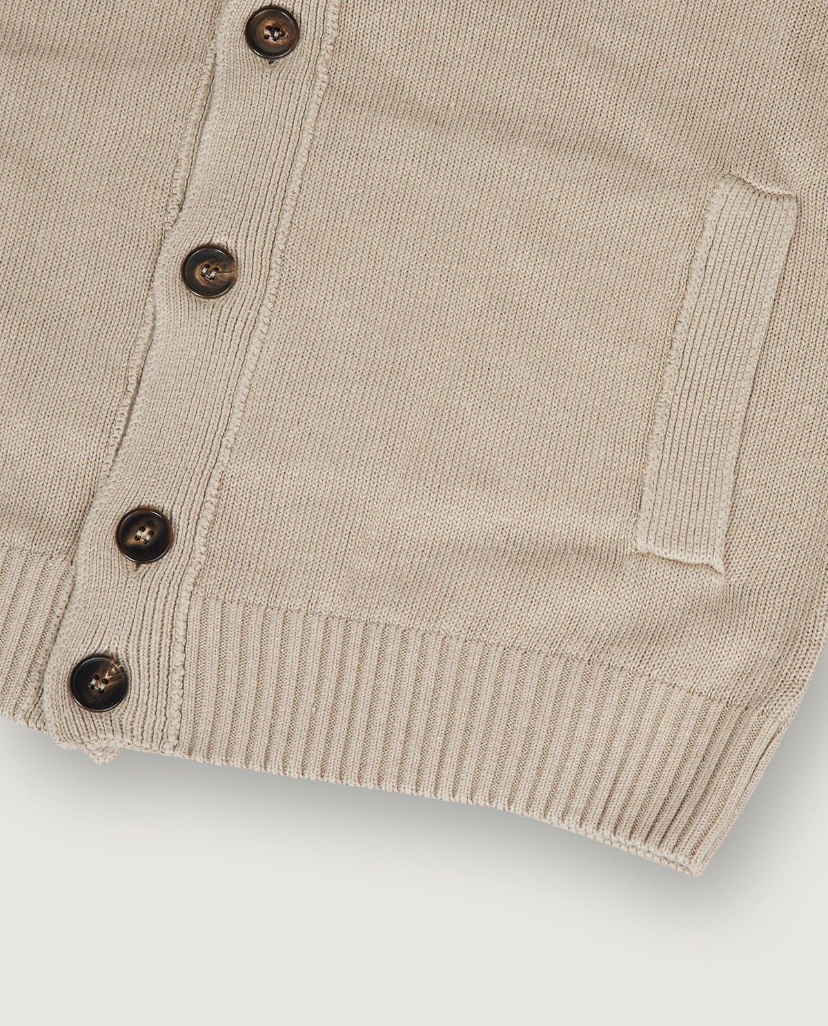 Linnen Katoen Chioto Vest - Lichtbruin