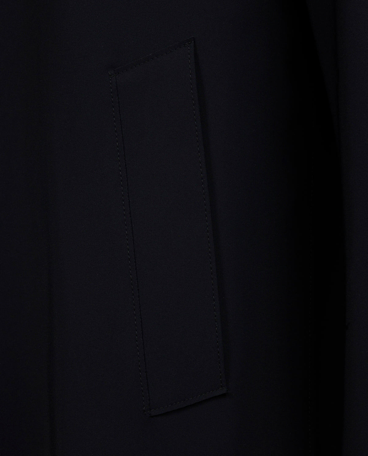 Waterafstotende Overjas - Zwart