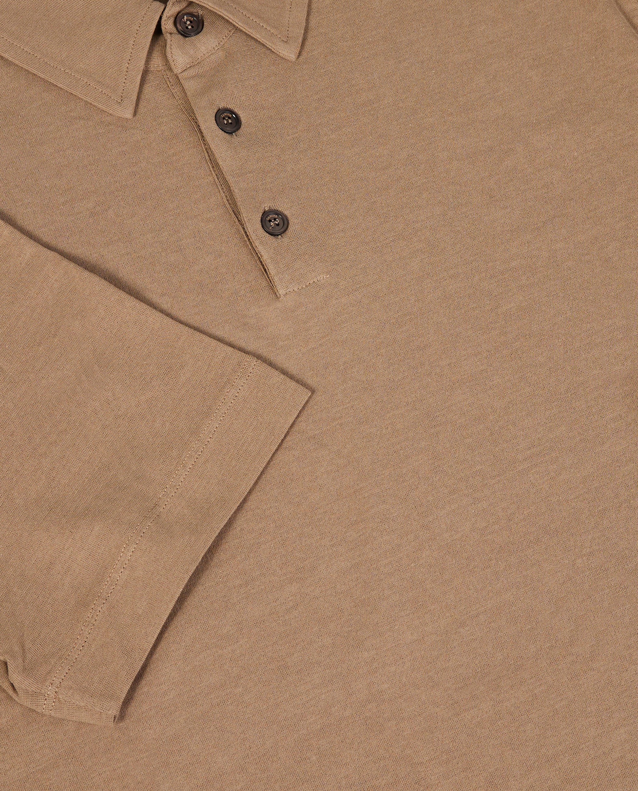 Ice Cotton Polo - Lichtbruin