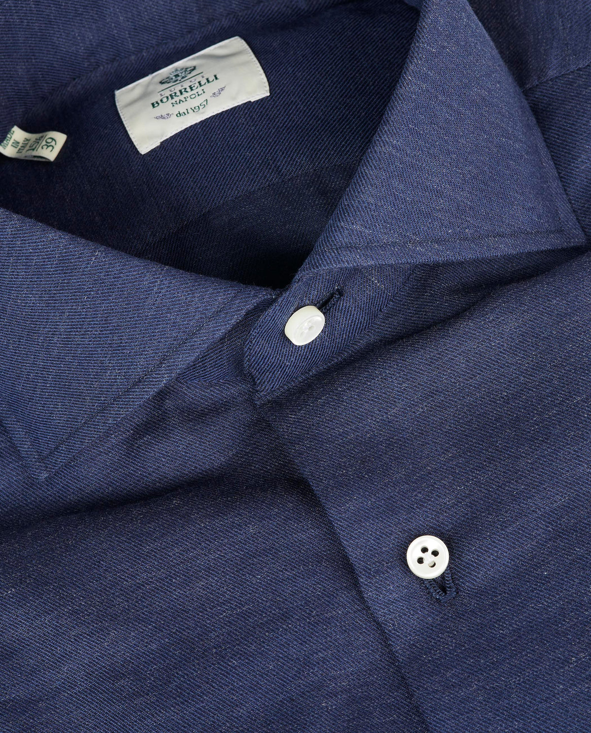 Cotton Cashmere Twill Shirt