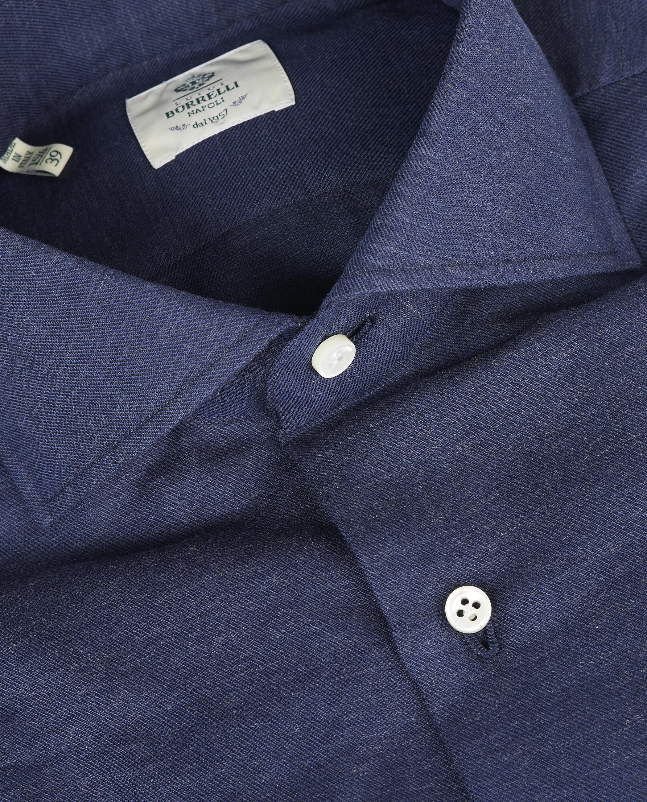 Cotton Cashmere Twill Shirt
