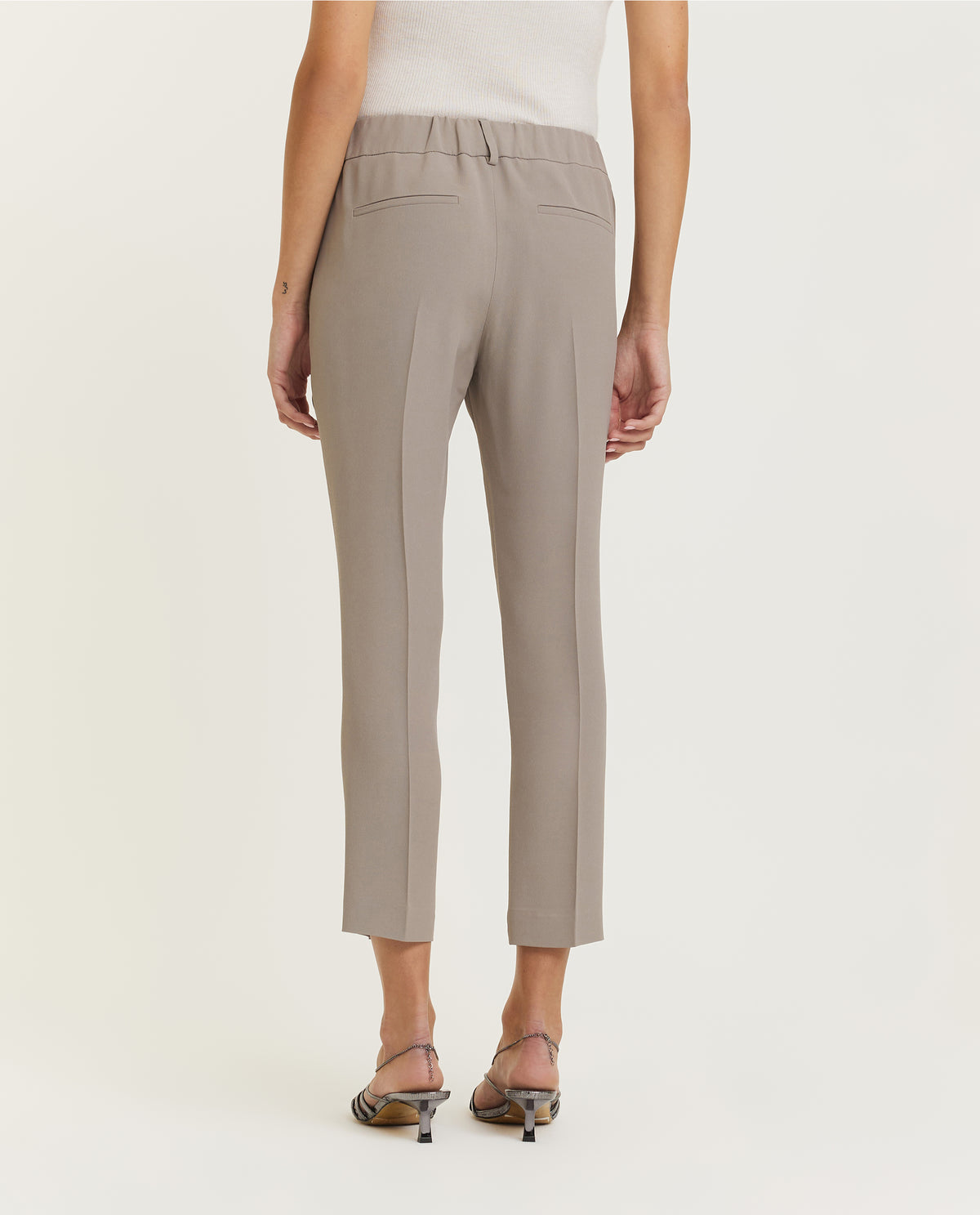 Rechte broek - Lichtgrijs