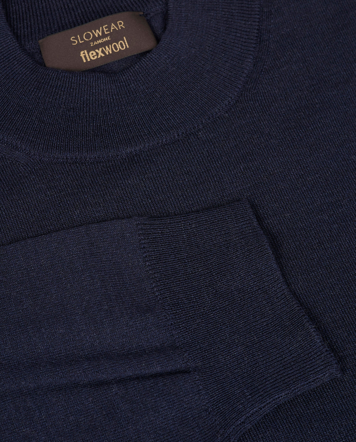 Wool Mock Neck Sweater