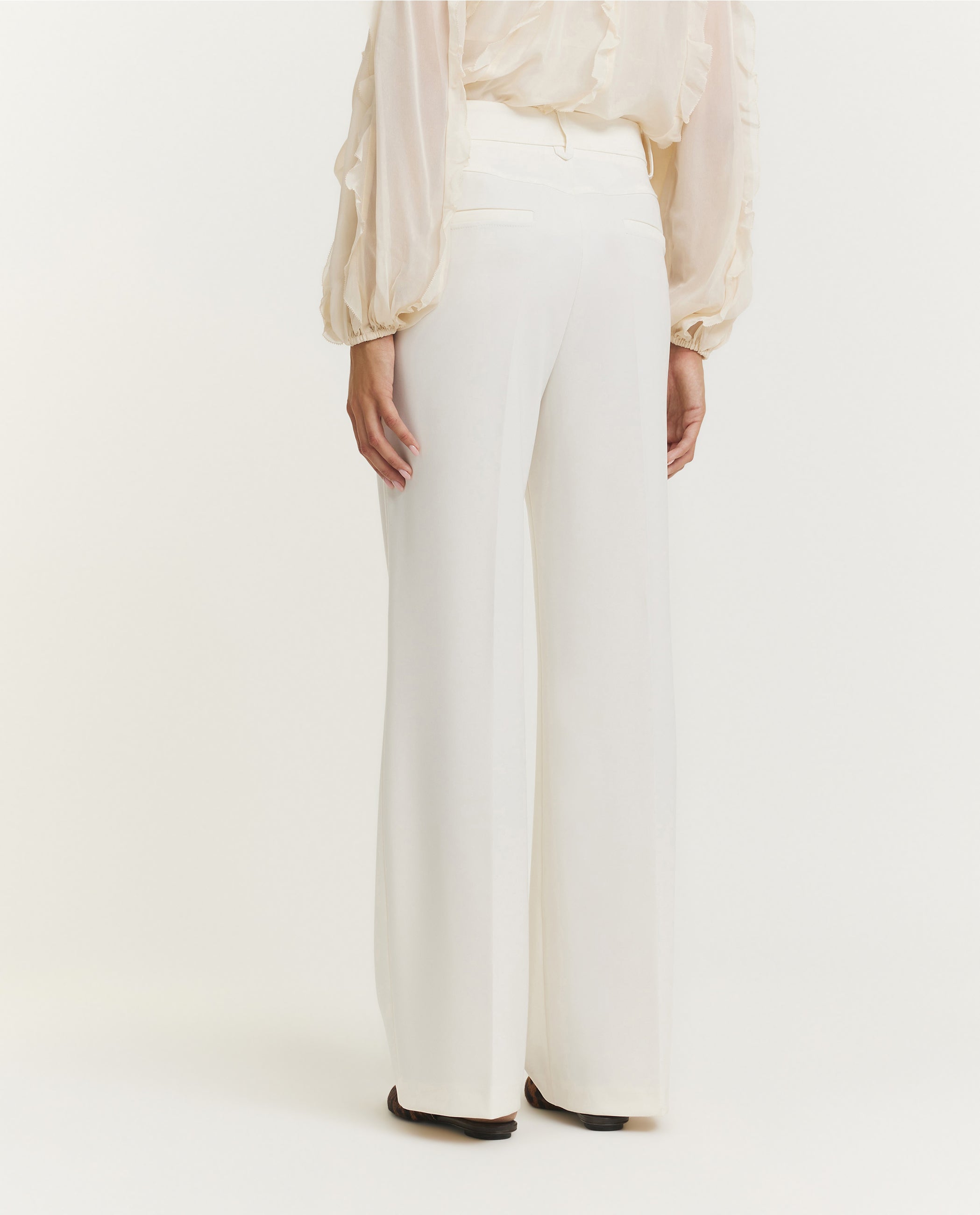 Straight Fit Trousers