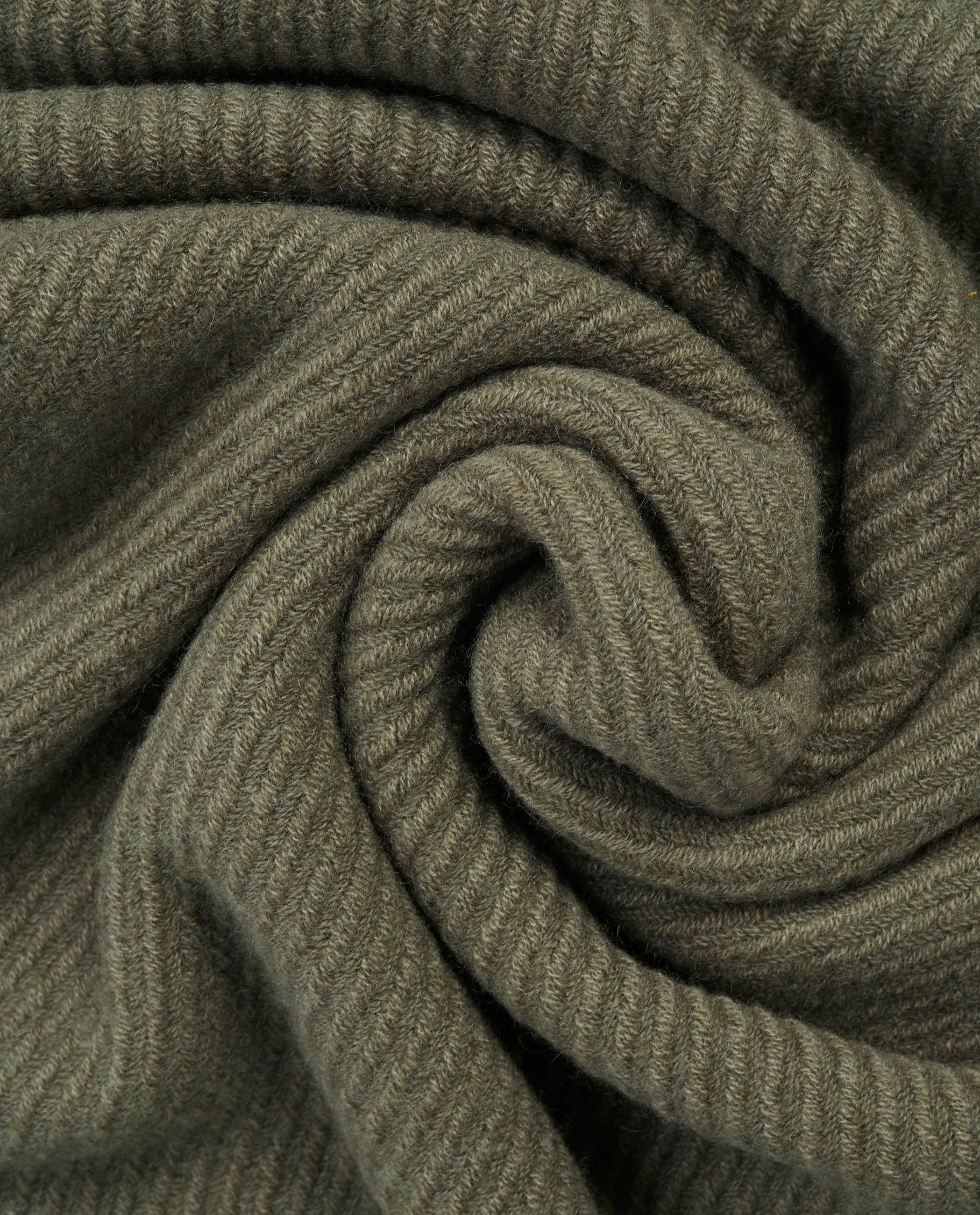 Twill Cashmere Shawl - Groen