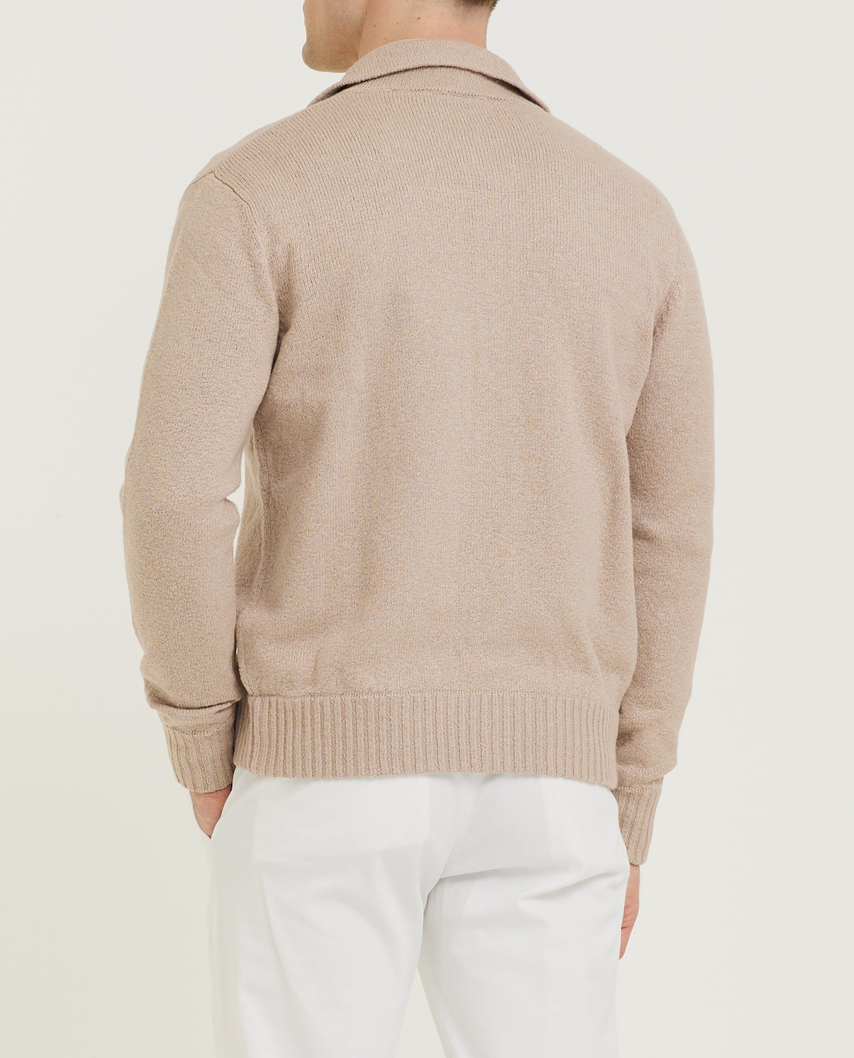 Katoenen Vest - Lichtbruin