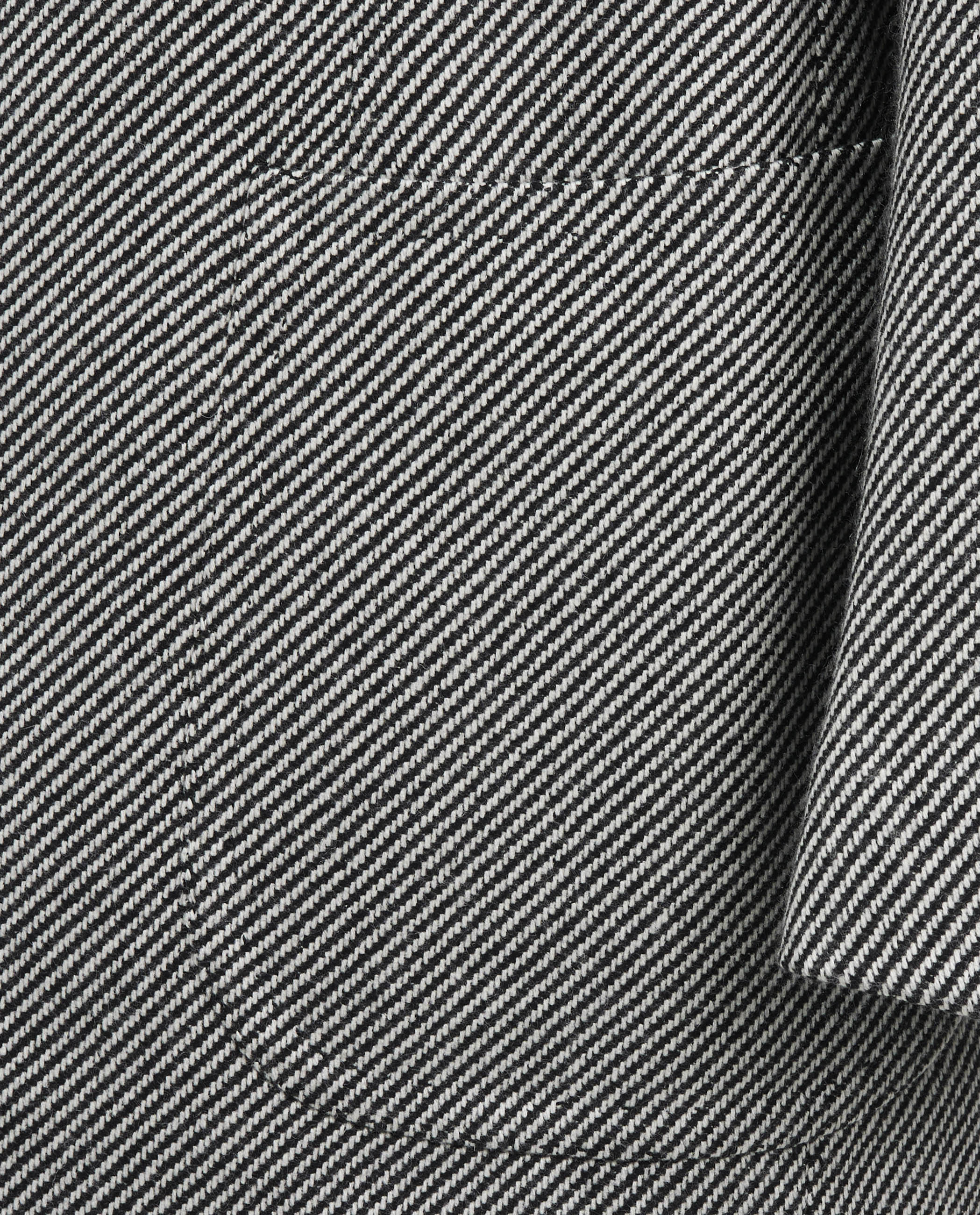 Twill Cashmere Jasje - Grijs