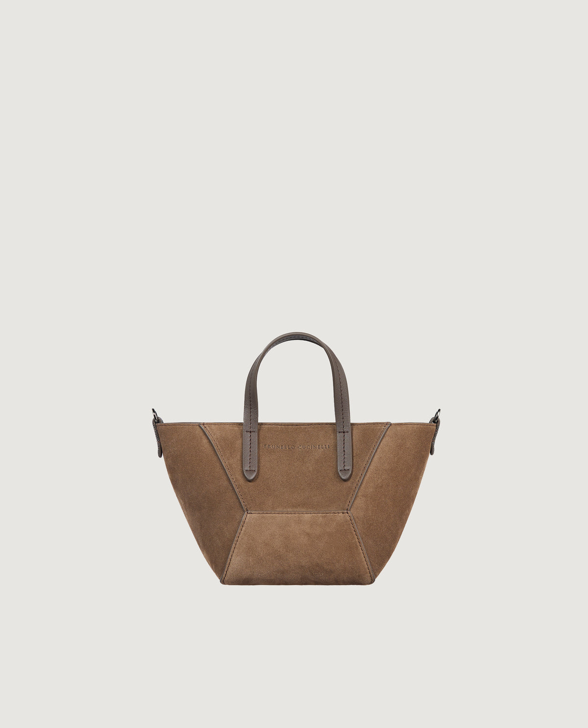 Suede Duo Tas - Bruin