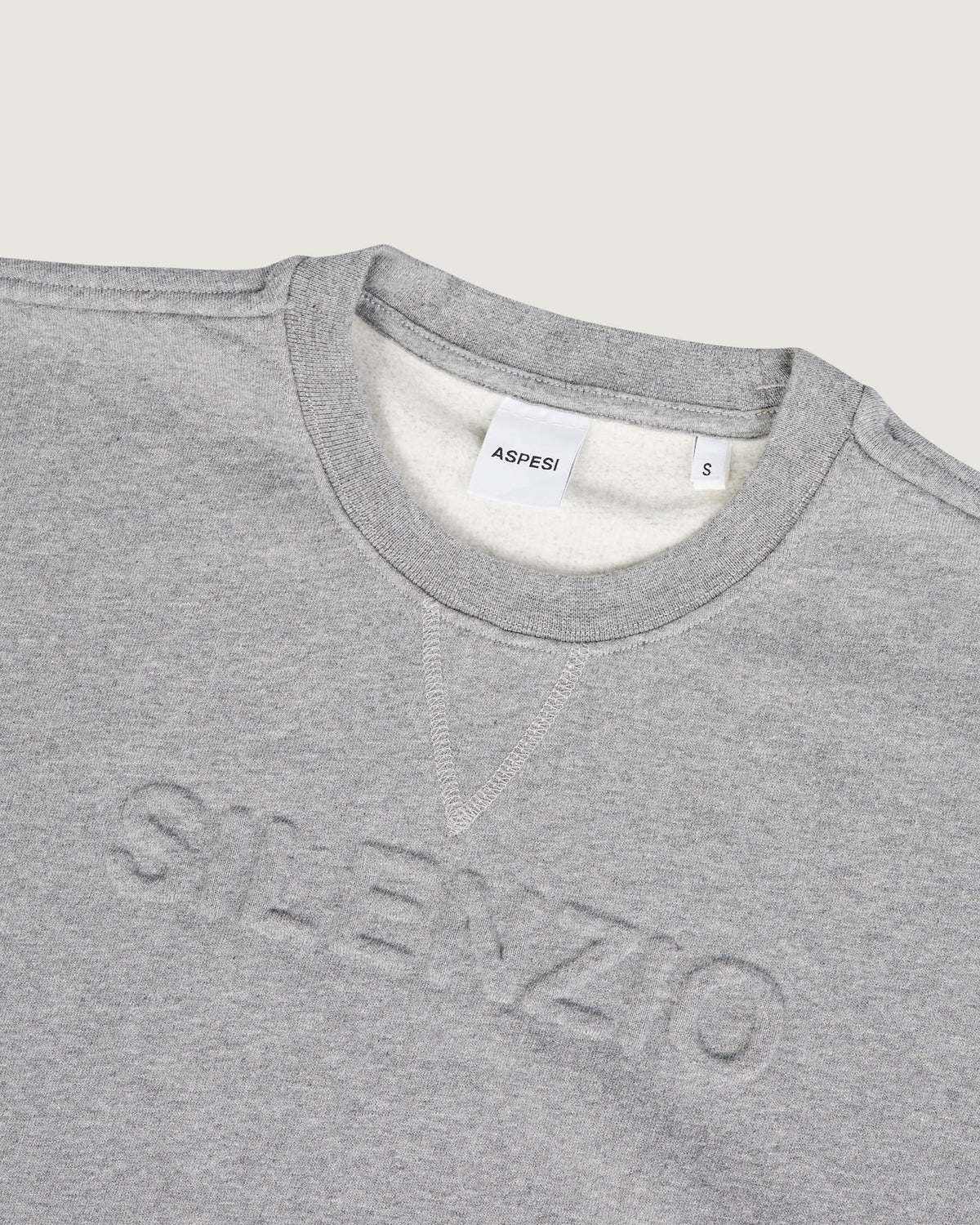 Silenzio Sweatshirt - Lichtgrijs