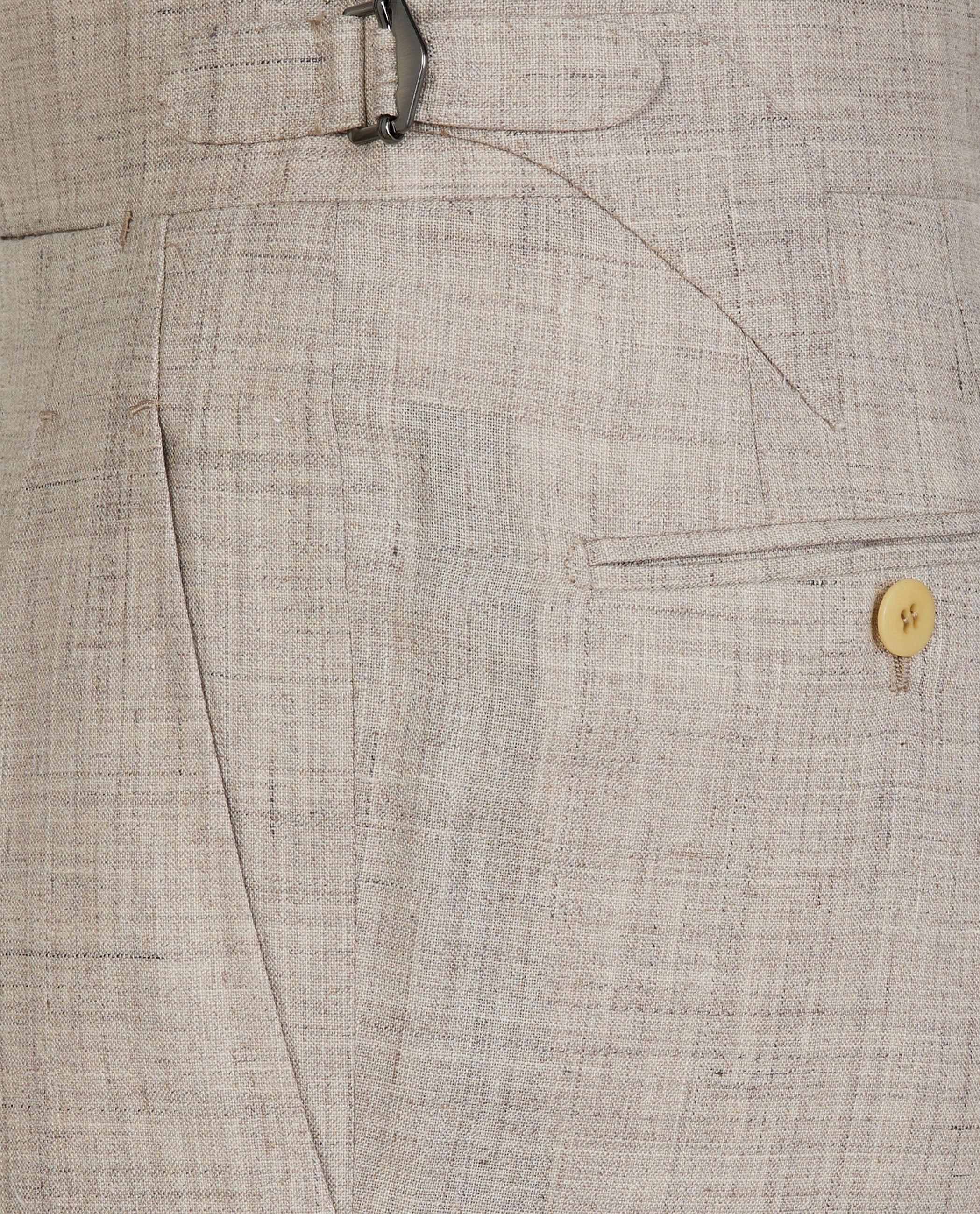 Wol Mix Broek - Lichtbruin