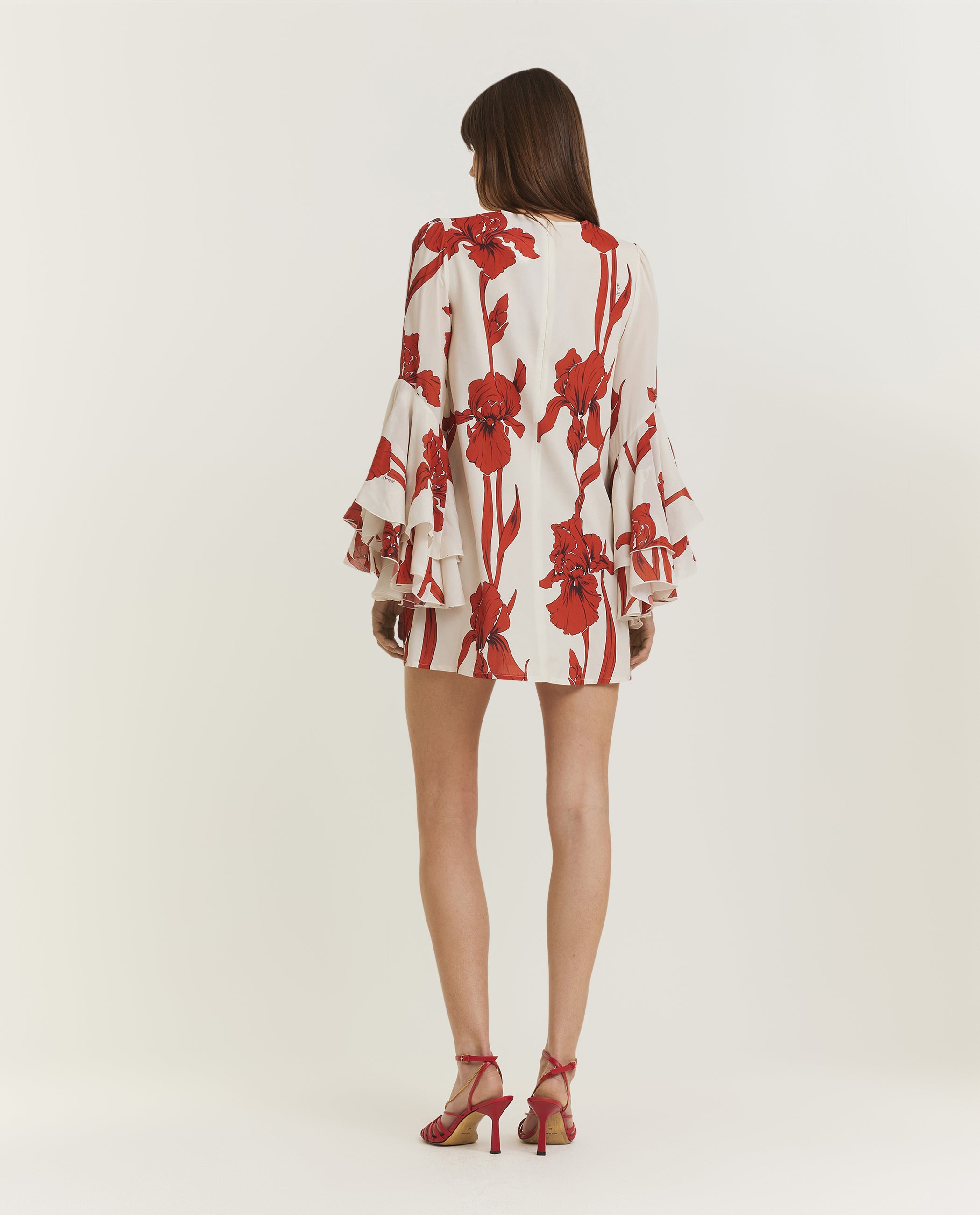 Friday Florale Jurk - Oranje