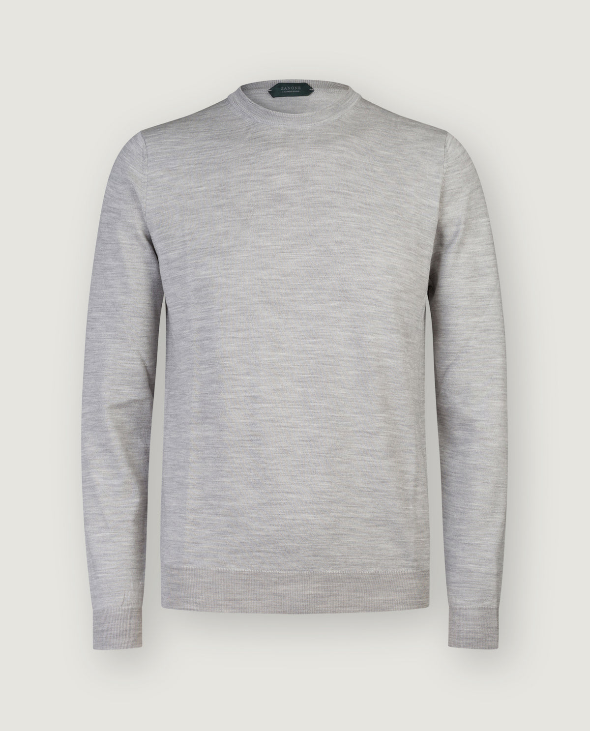 Ronde Hals Trui - Grijs