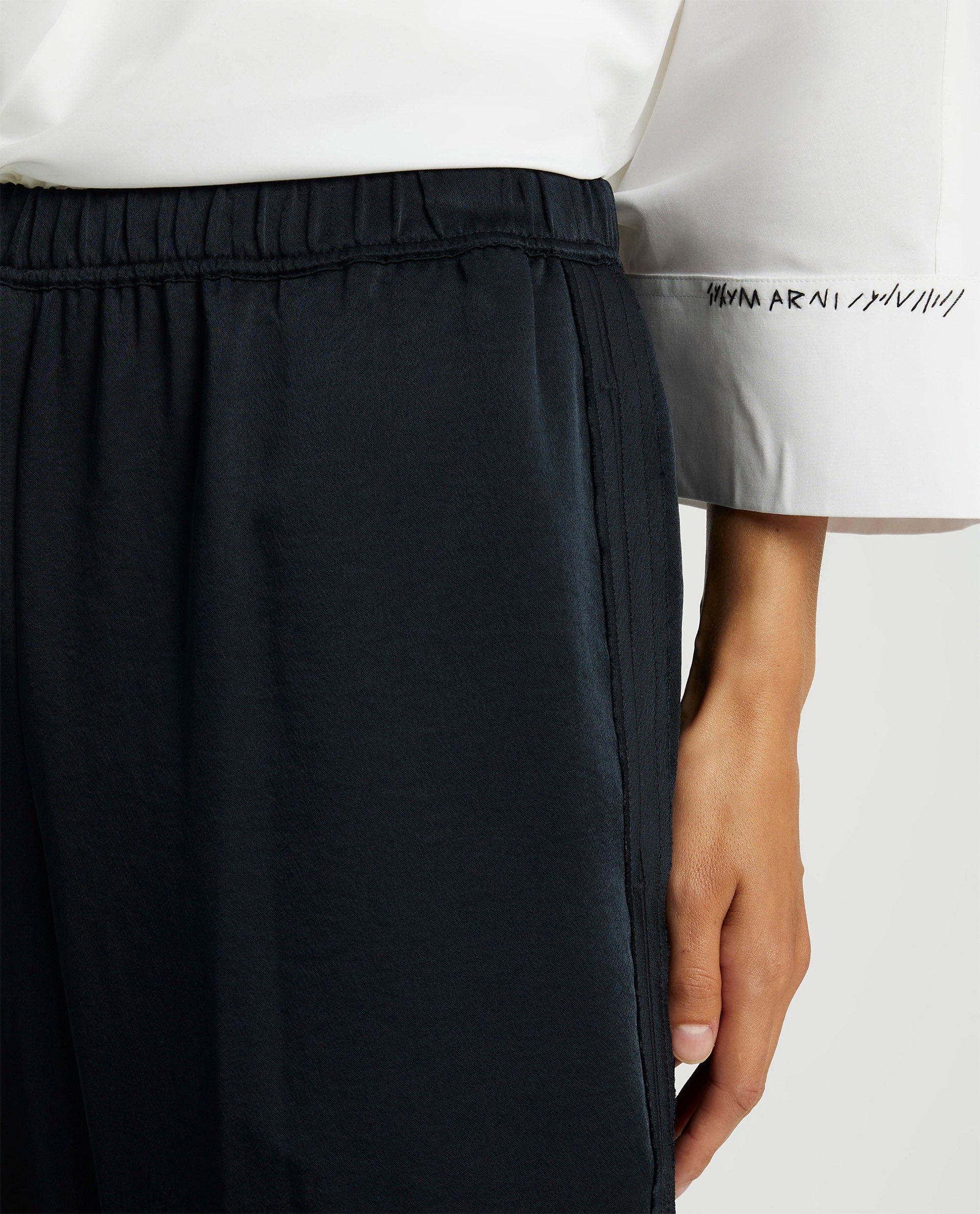 Wijde broek - Donkerblauw