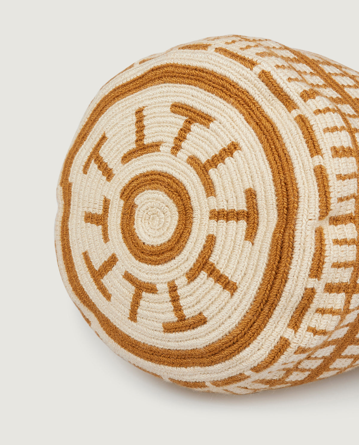 Macramé Crossbody Tas - Ecru