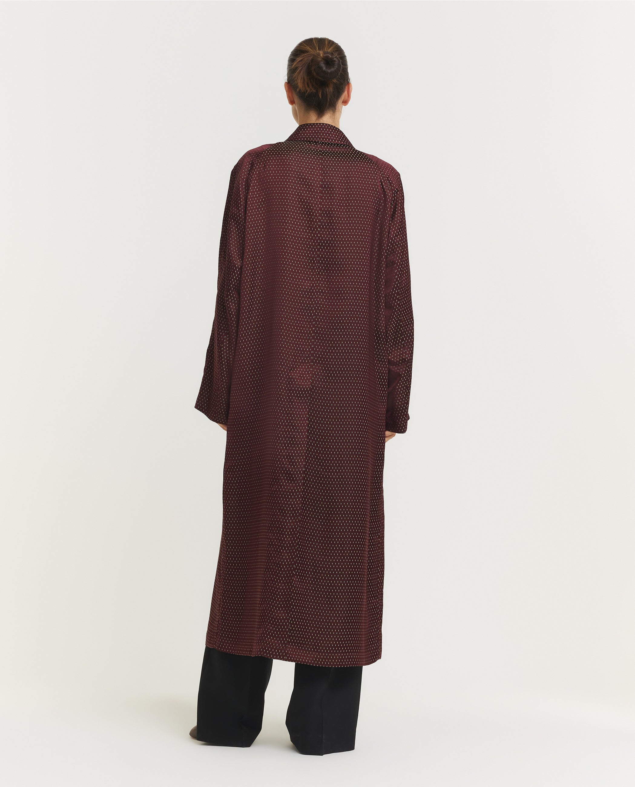 Patterned Raltonas Overcoat