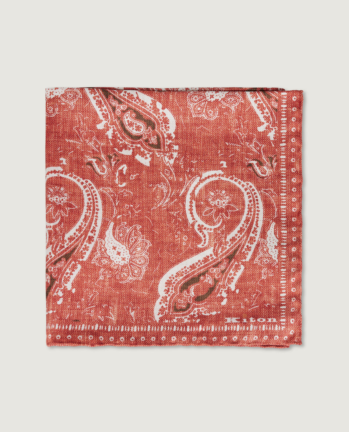 Printed Silk Pocket Square