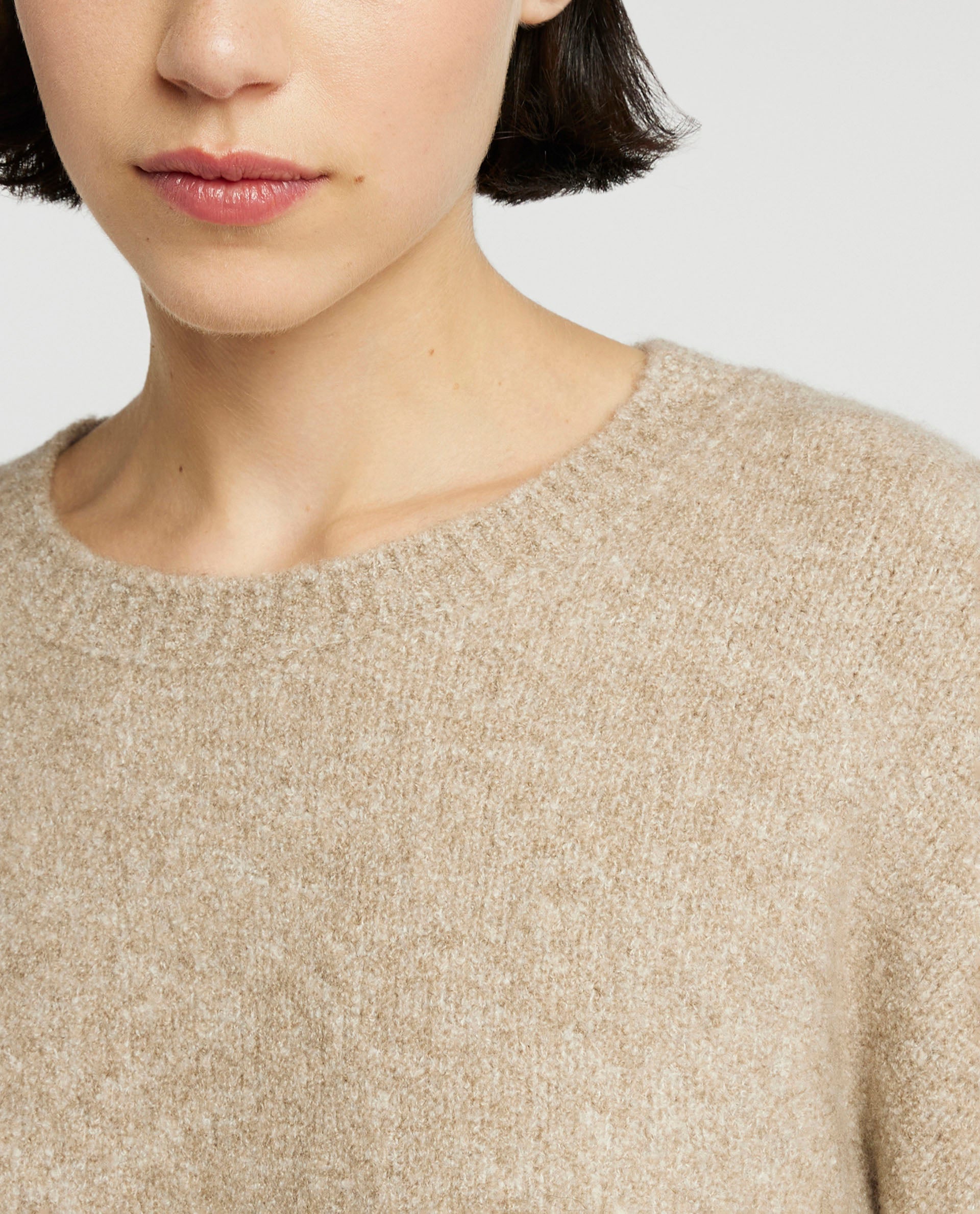 Cashmere trui - Lichtbruin