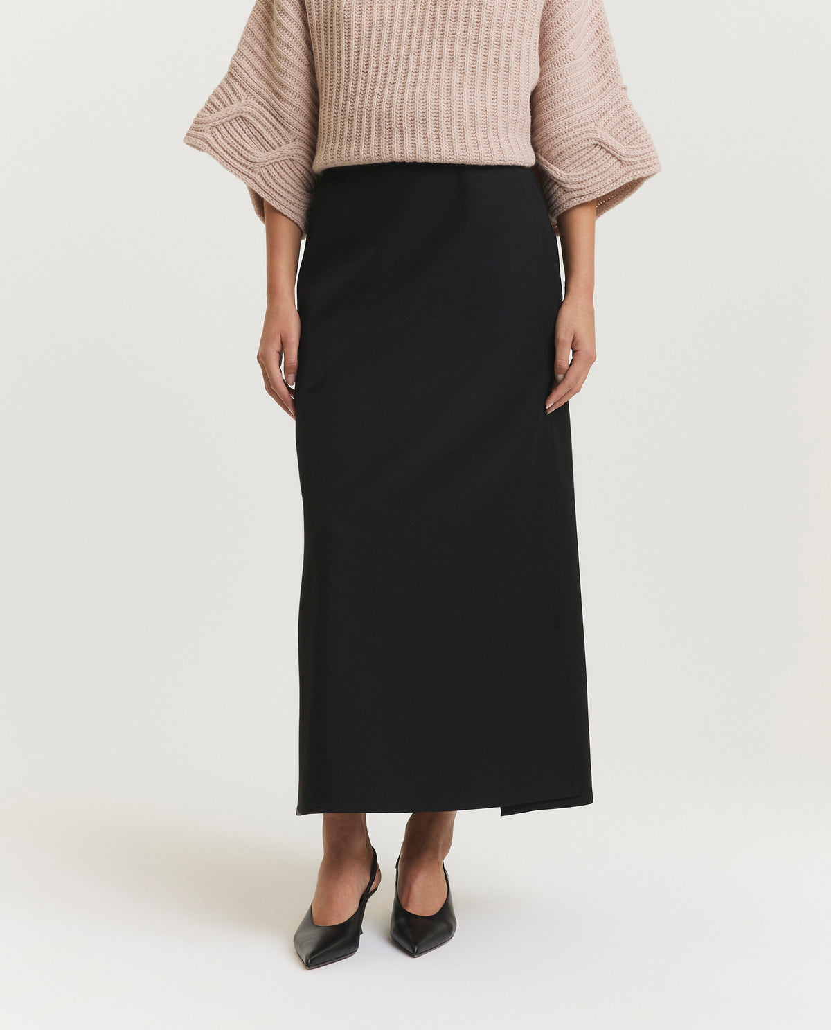 Wool skirt