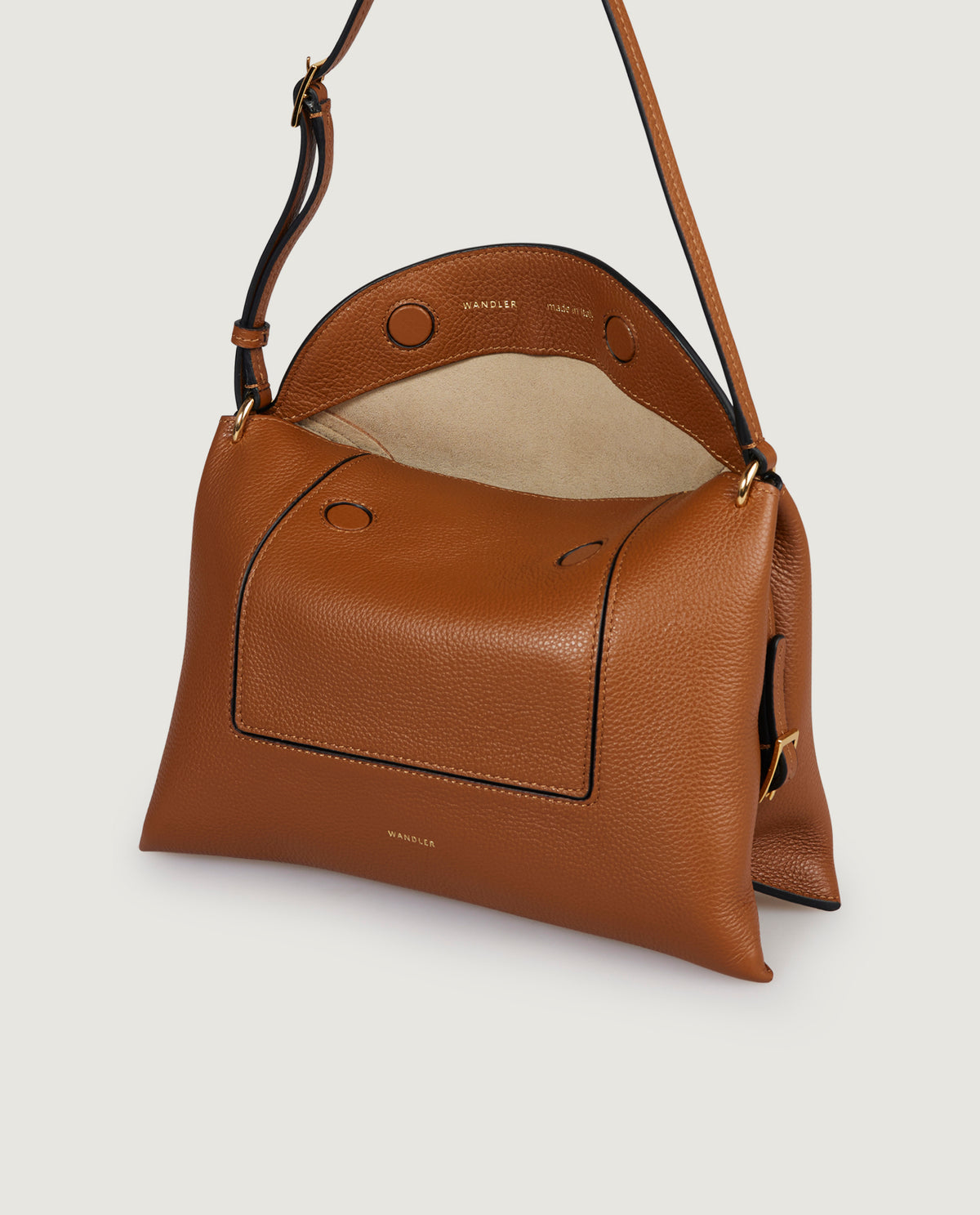 Penelope Slouch Tas - Lichtbruin