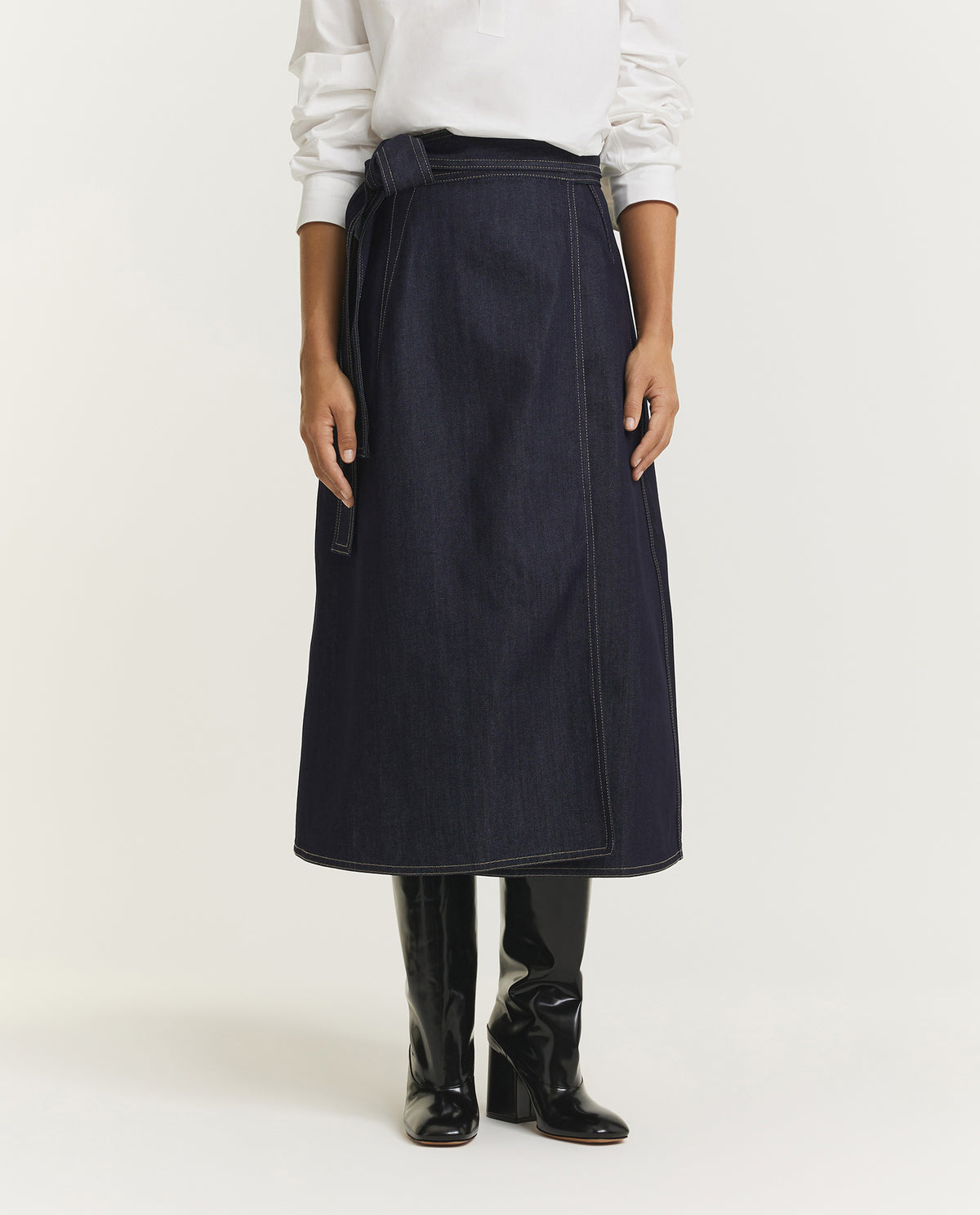 Stieglitz Djam Spijker Rok - Donkerblauw