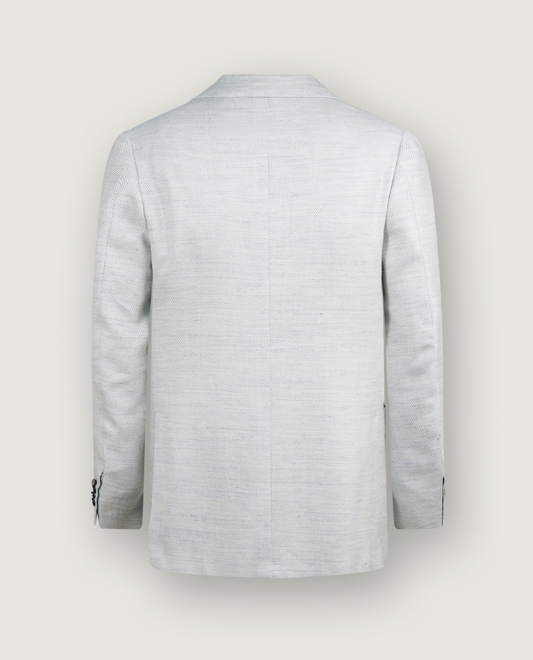 Visgraat Jasje - Lichtblauw