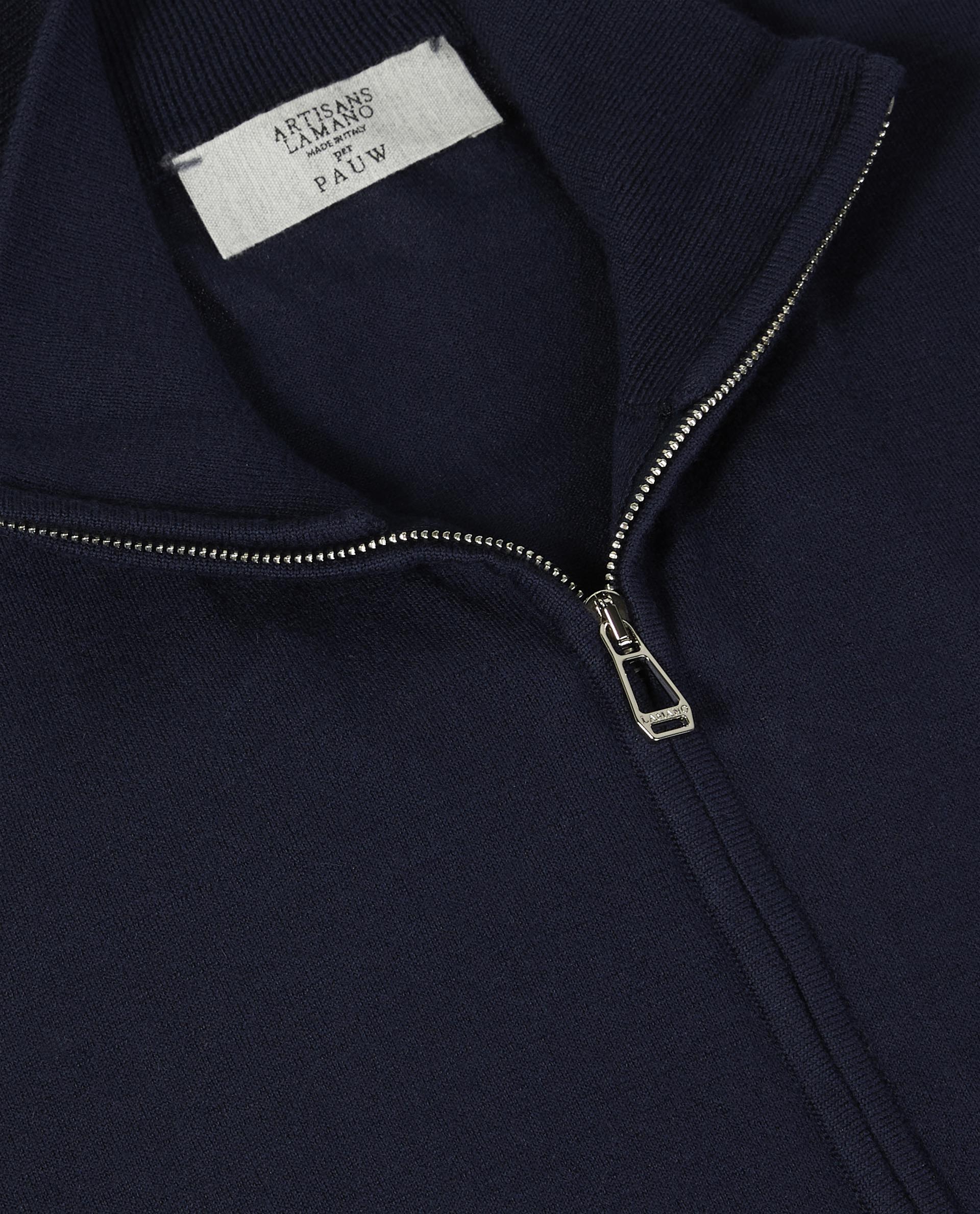 Cashmere Zip-Sweater