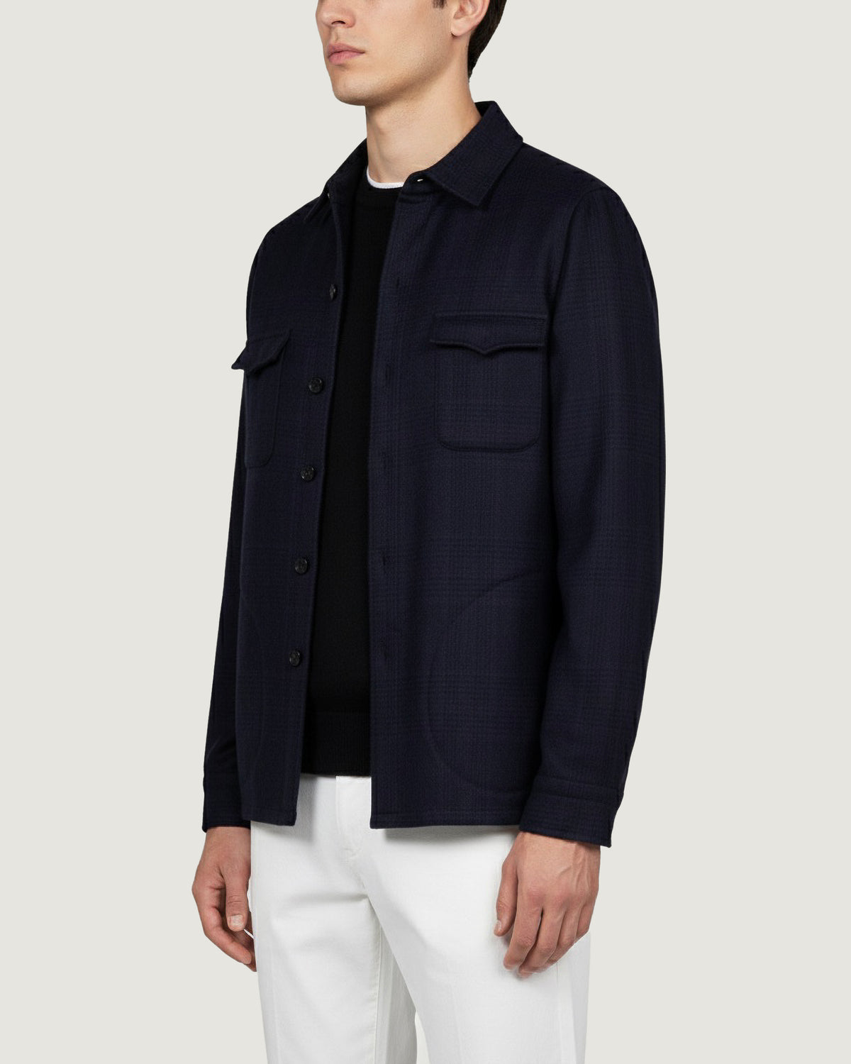 Zealander Glencheck Overshirt