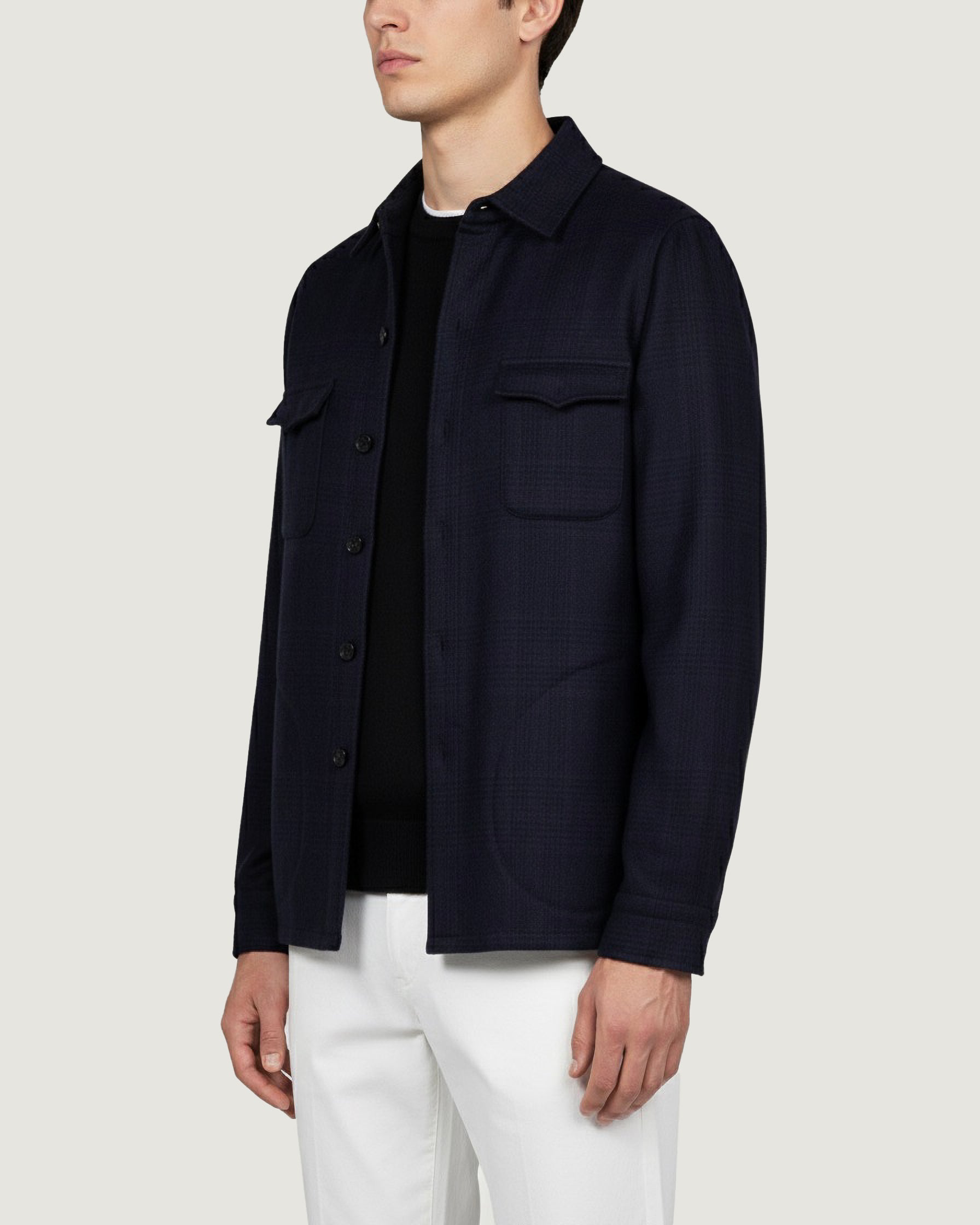 Zealander Glencheck Overshirt