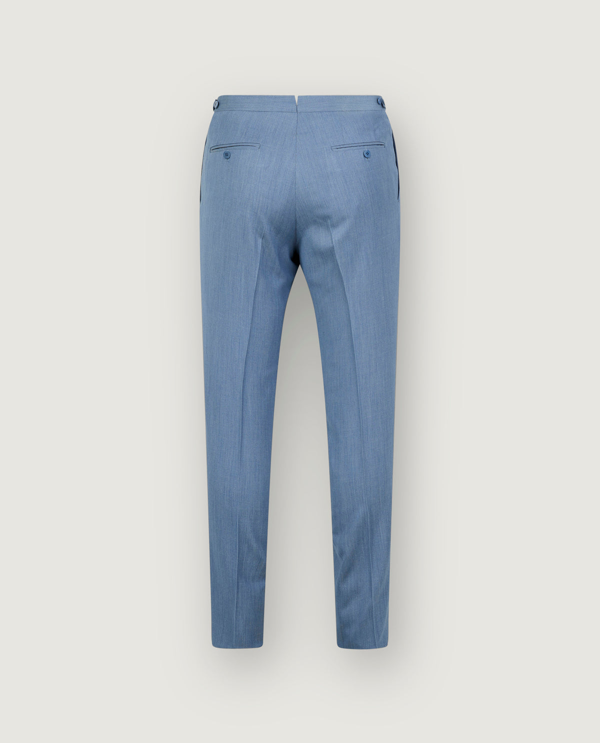 Wol Mix Broek - Lichtblauw