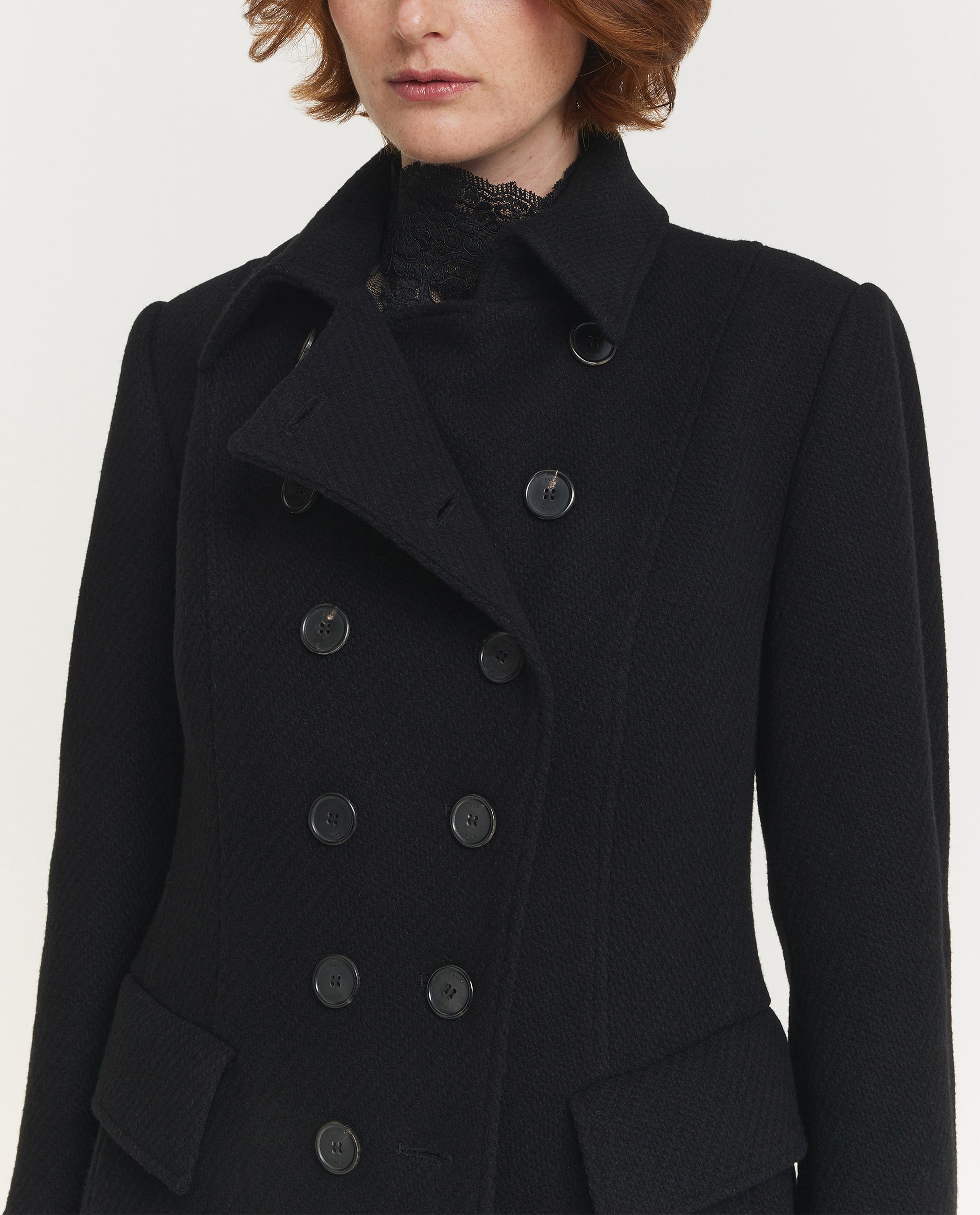 Long Wool DB Overcoat