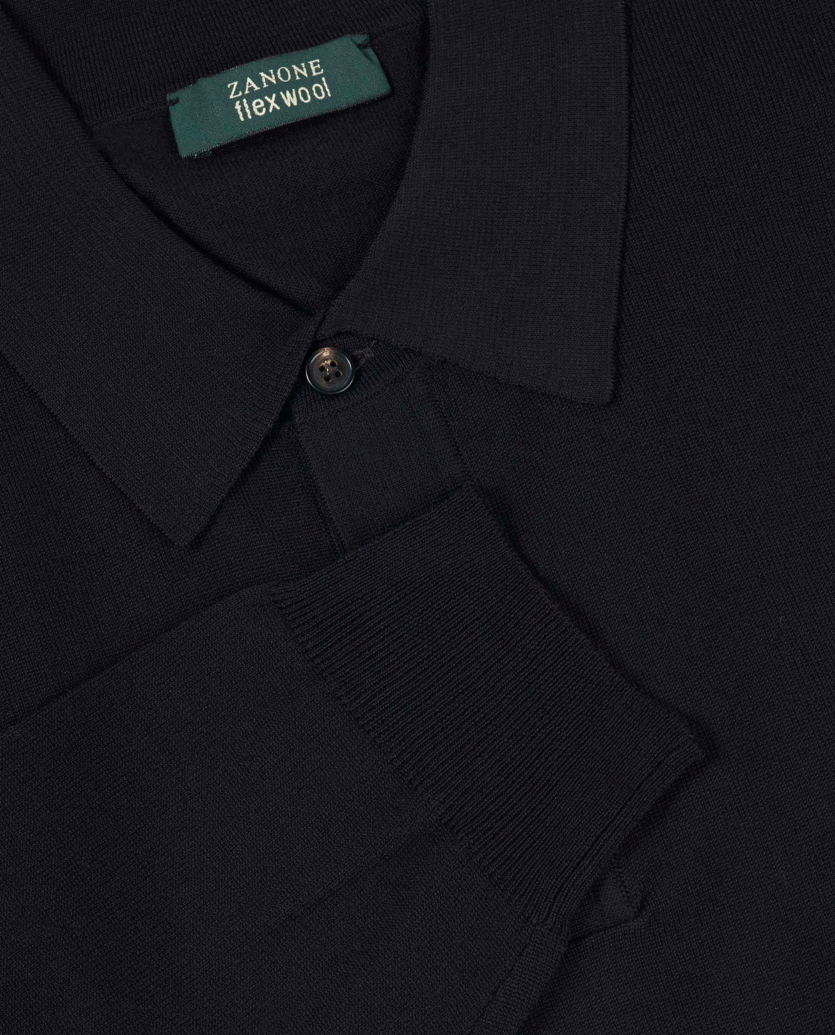 Lange Mouw Polo - Donkerblauw