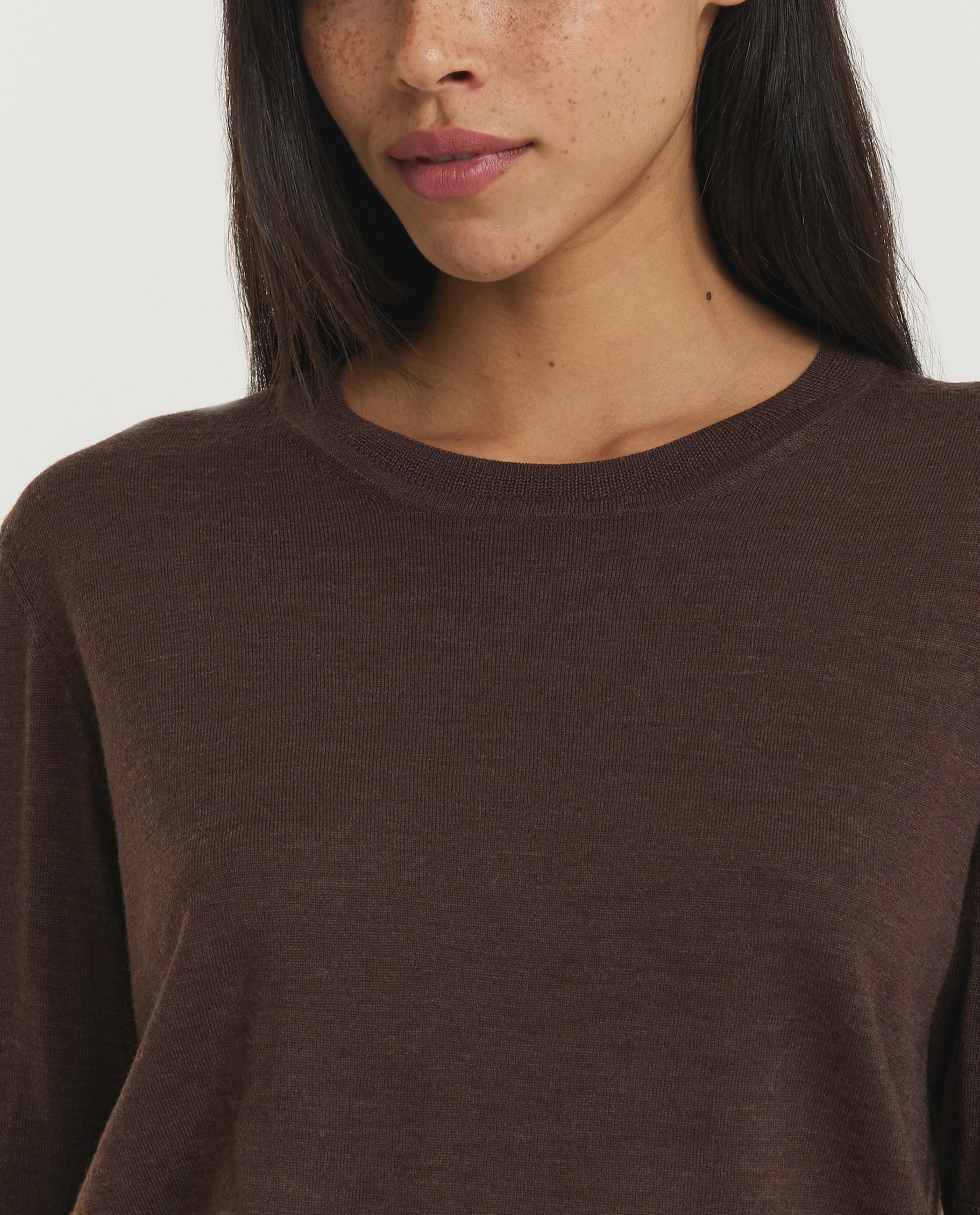 Wool Short Sleeved Sweater