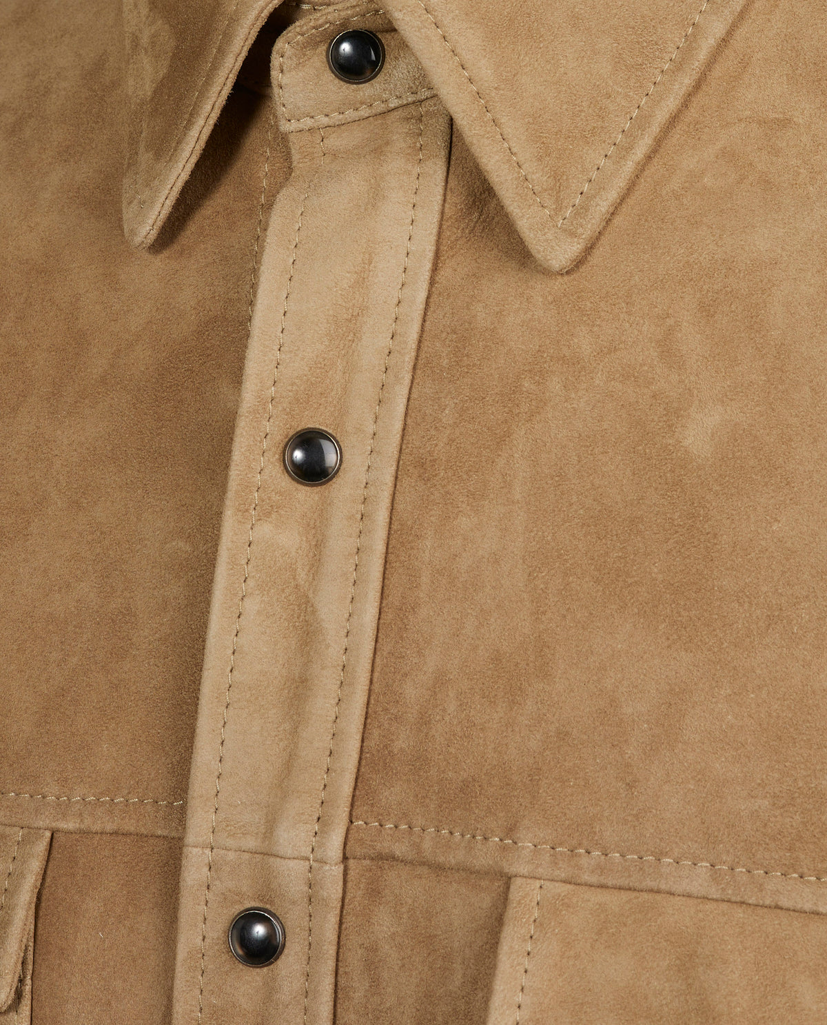 Suede Overshirt