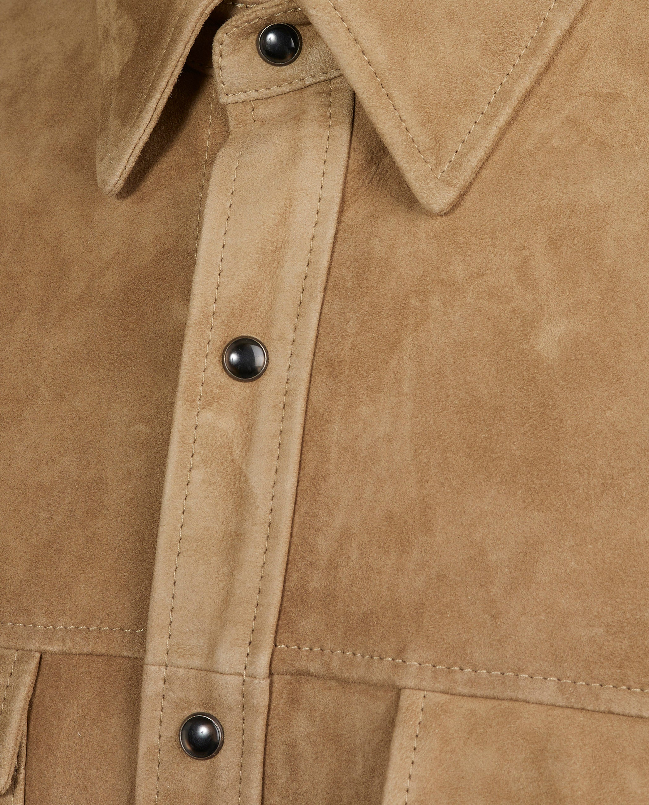 Suede Overshirt