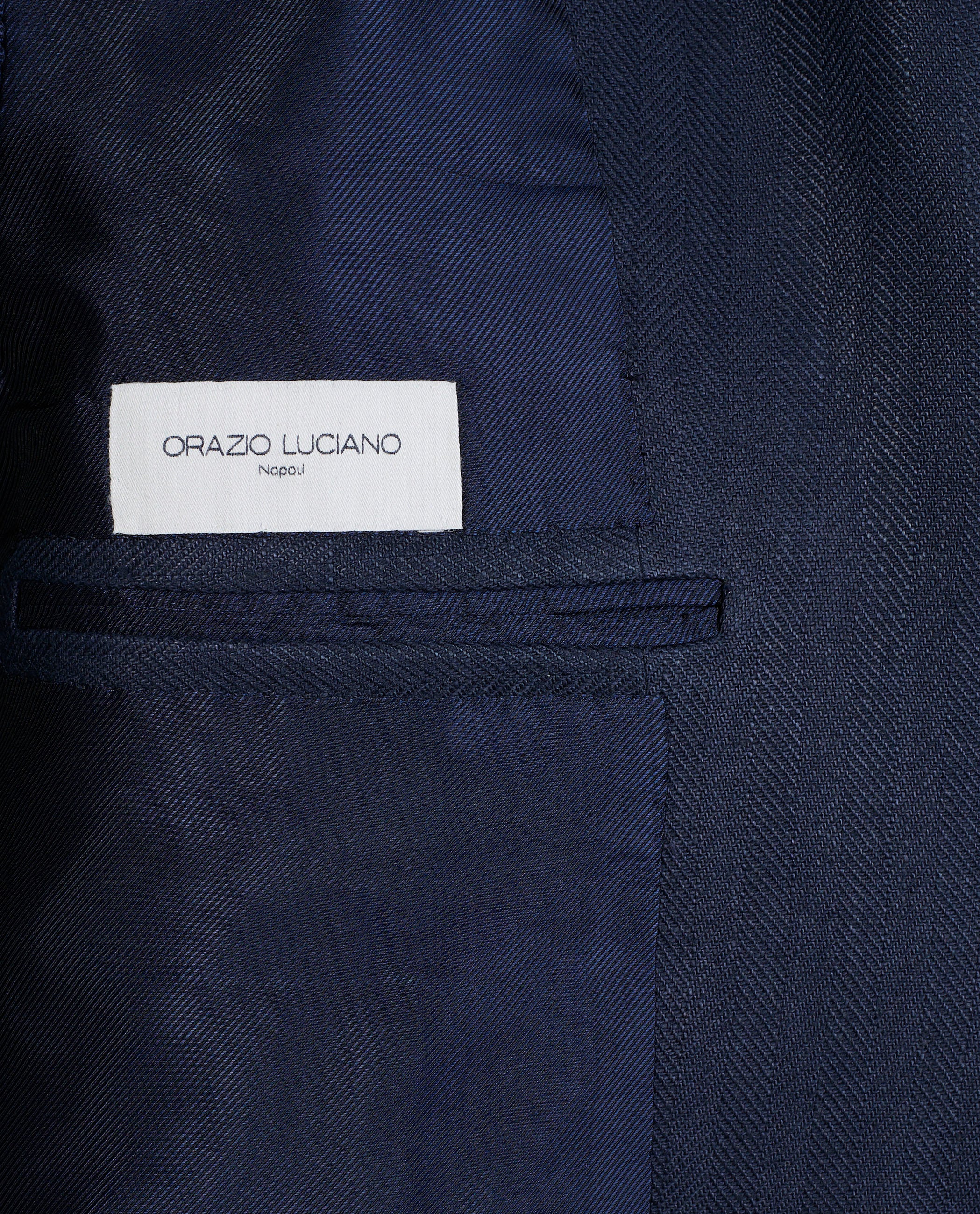 Linen Herringbone Jacket