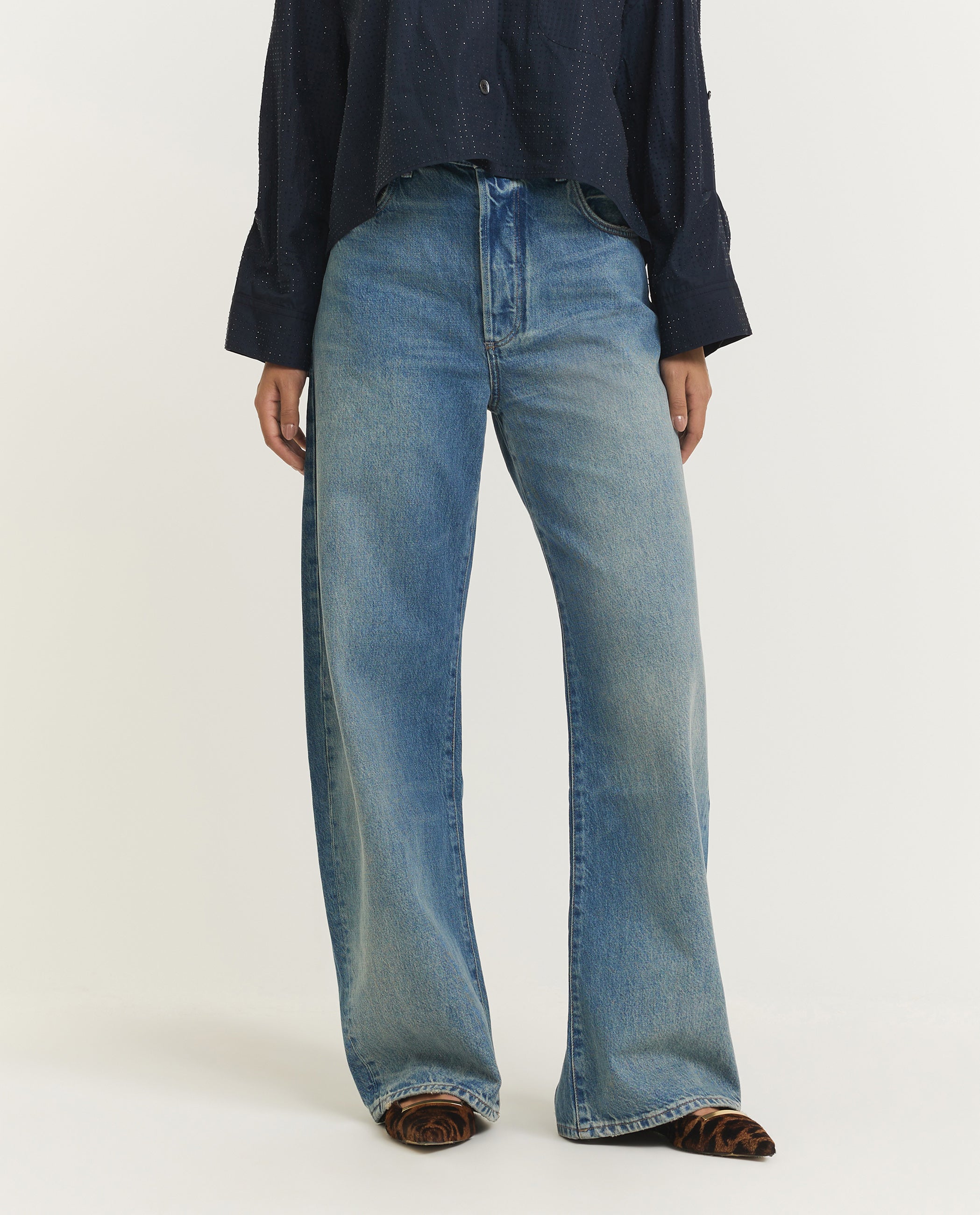 Arellia 32" Jeans - Blauw