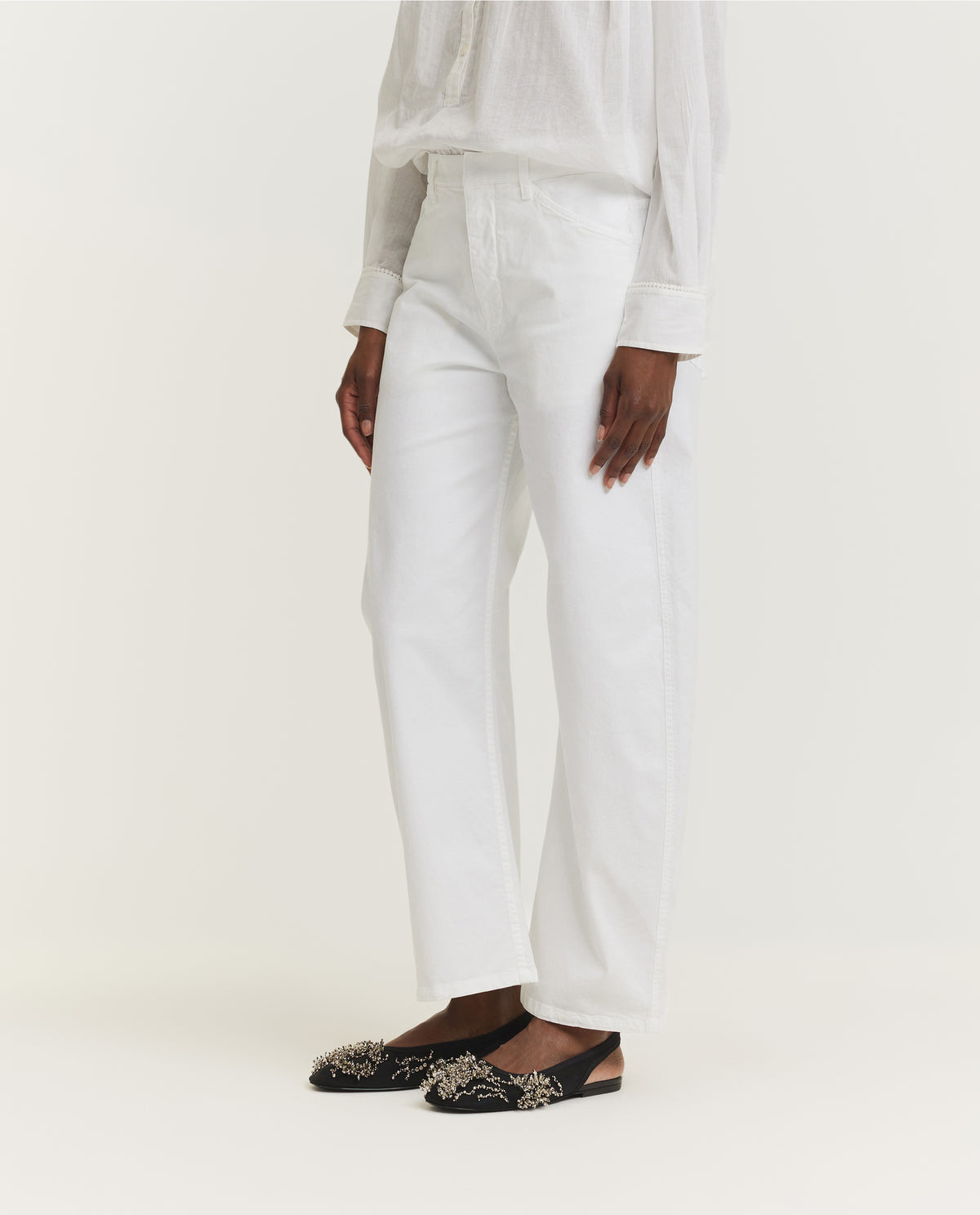 Relaxed Cotton Trousers