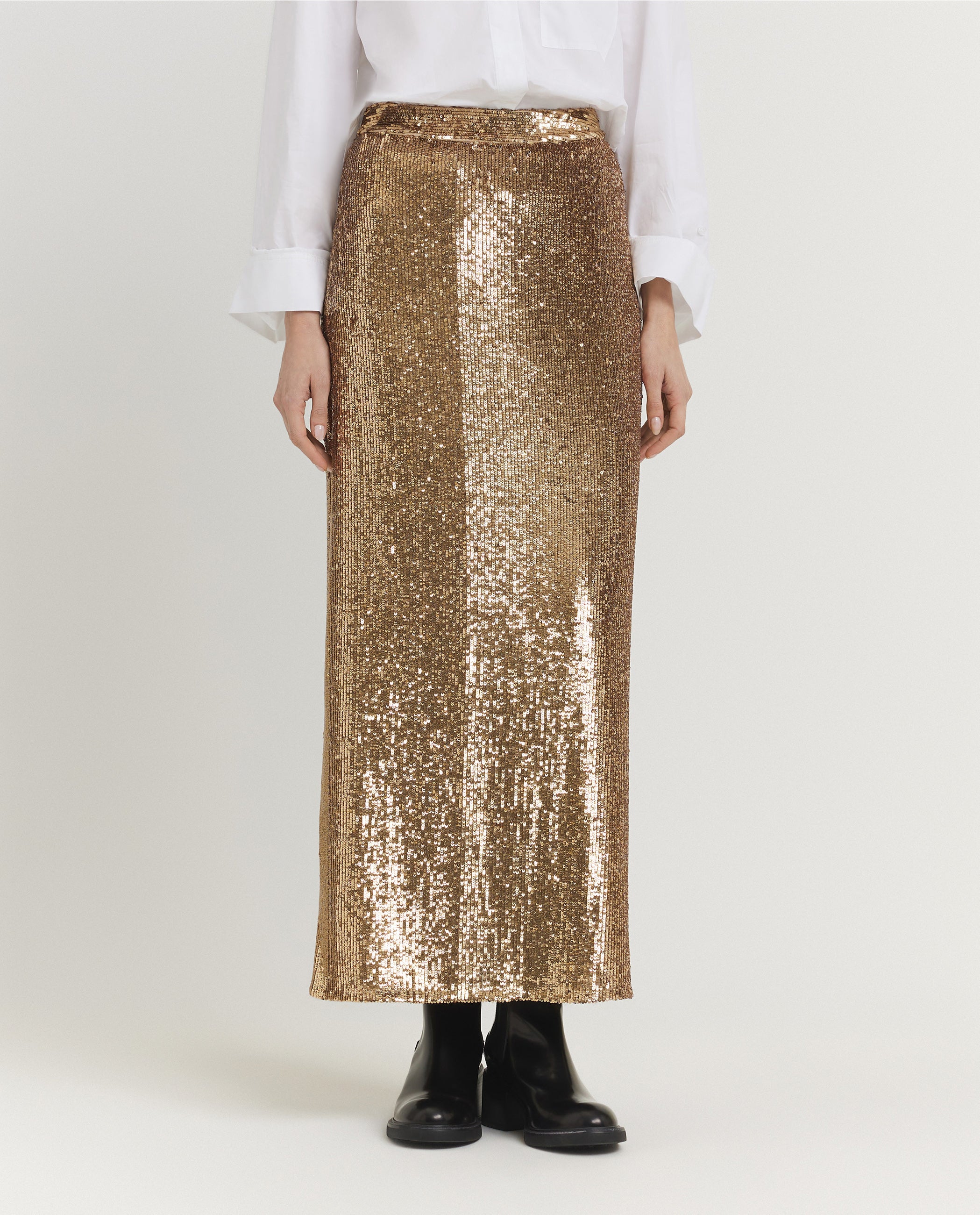Pailletten Gwyneth Rok - Goud