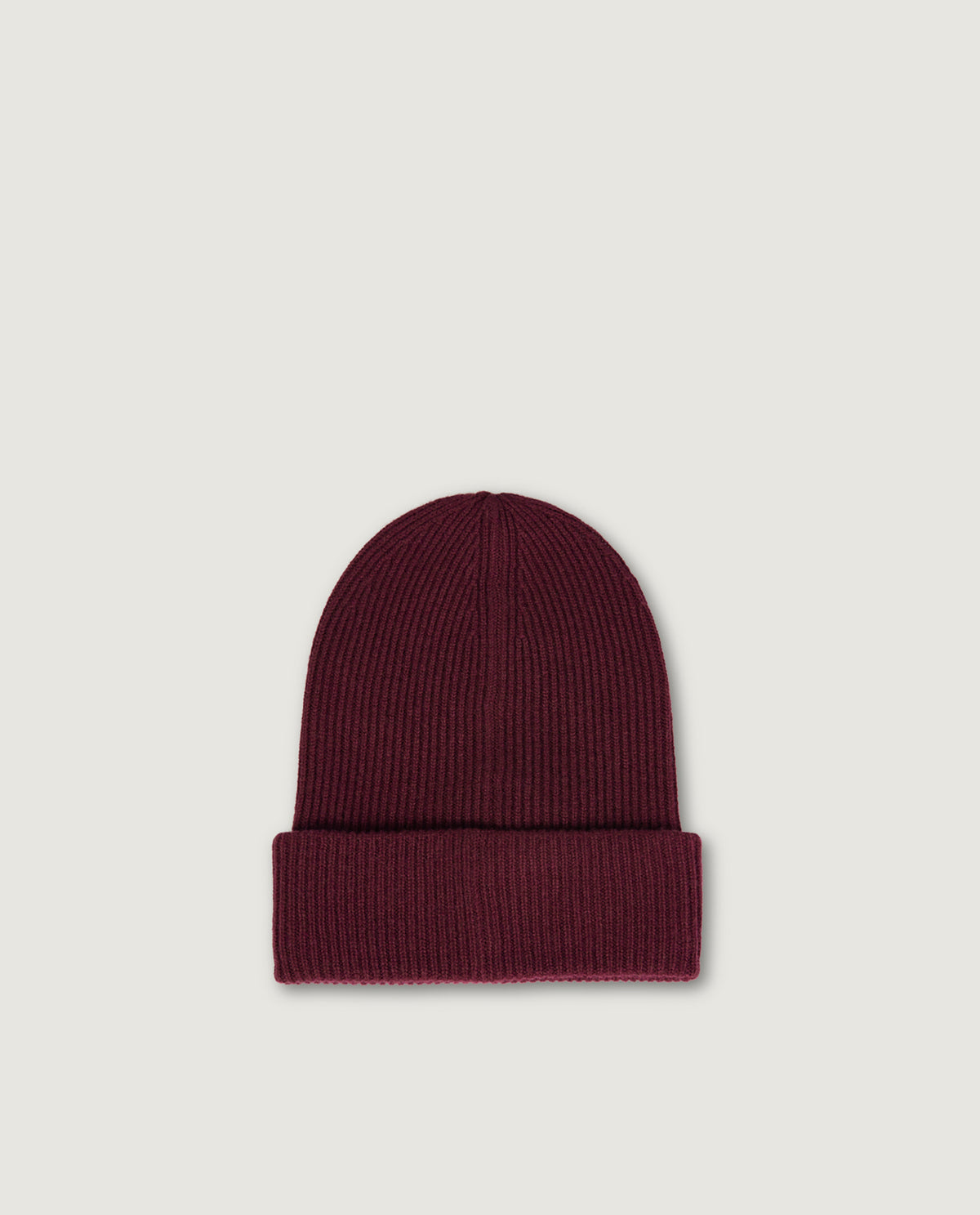 Wol Cashmere Muts - Rood