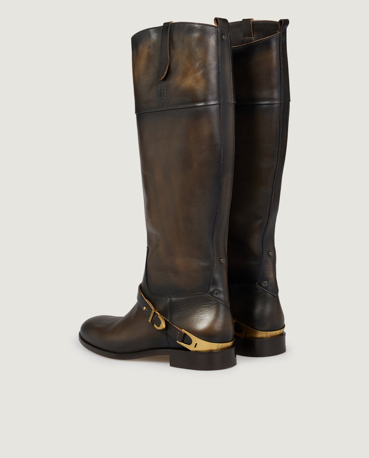 Leather Charlie Boots