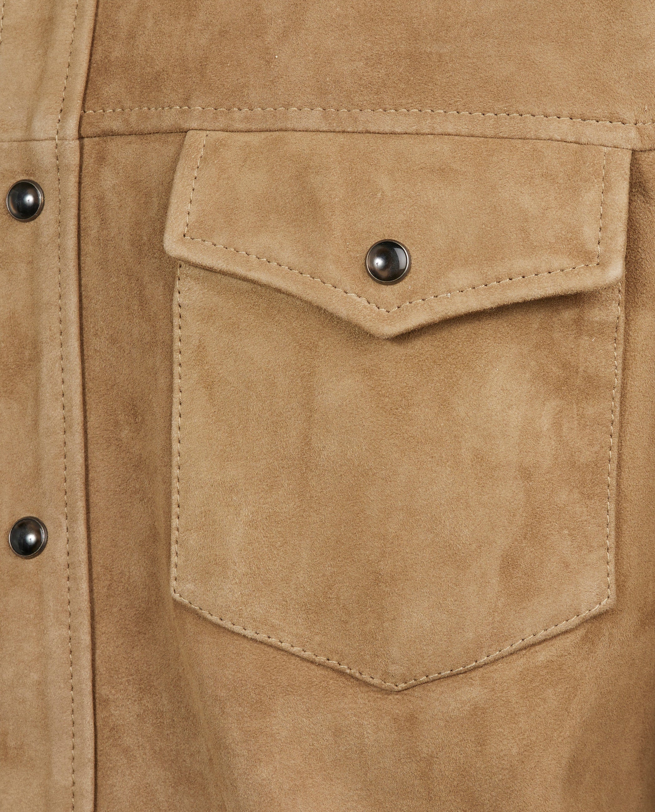 Suede Overshirt