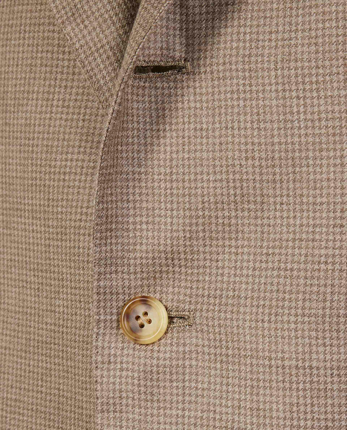 Cashmere zijde Jasje - Lichtbruin