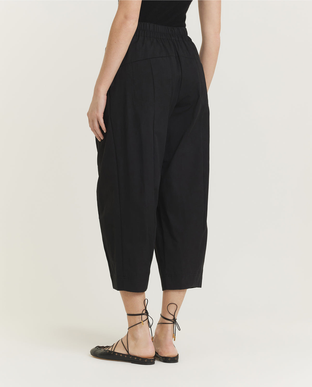 Cotton Blend Trousers