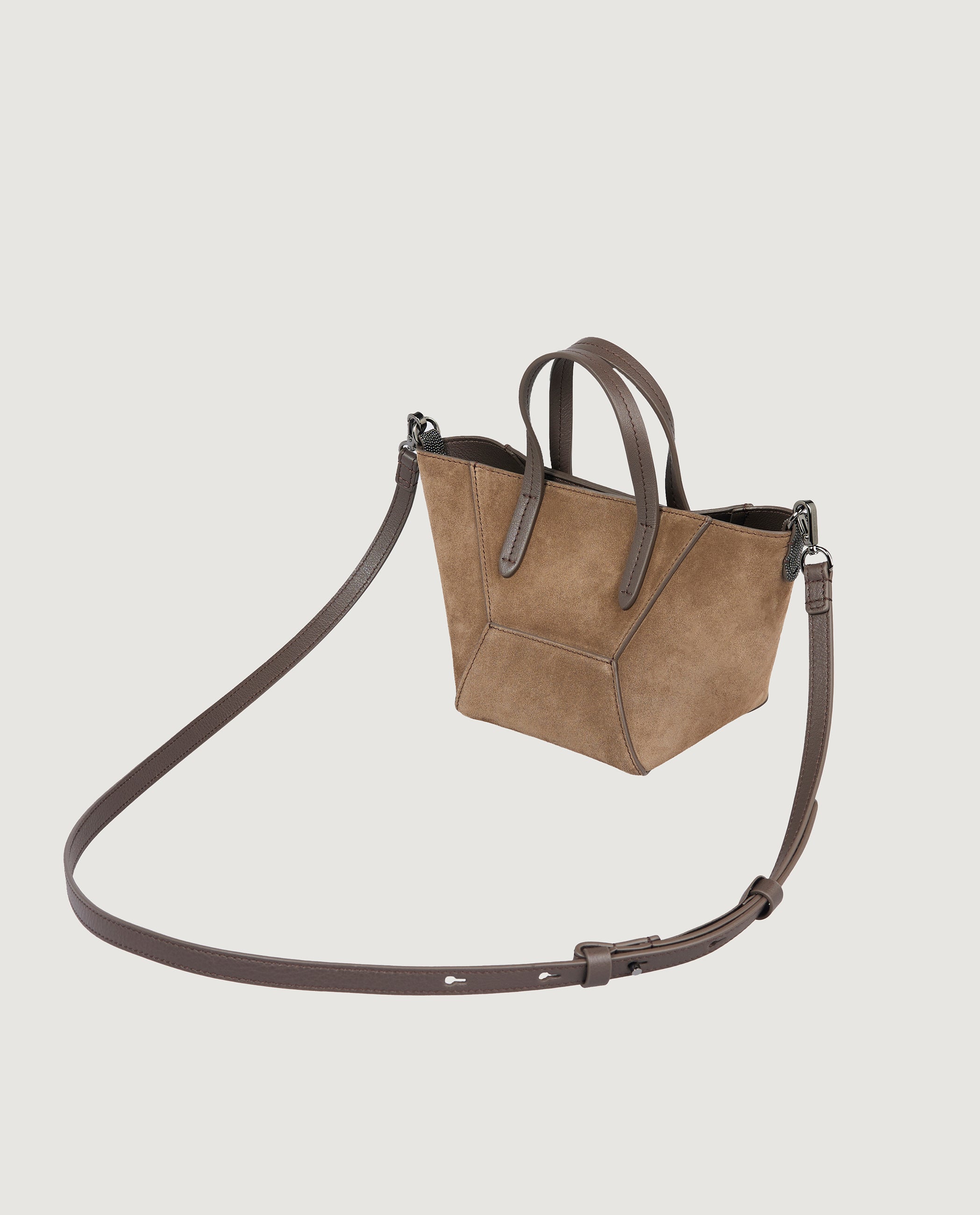 Suede Duo Bag