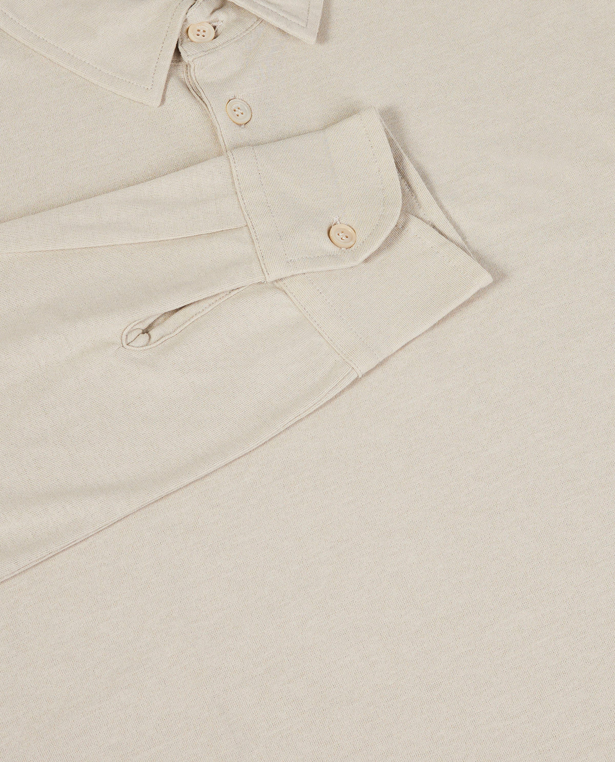 Ice Cotton Polo - Ecru