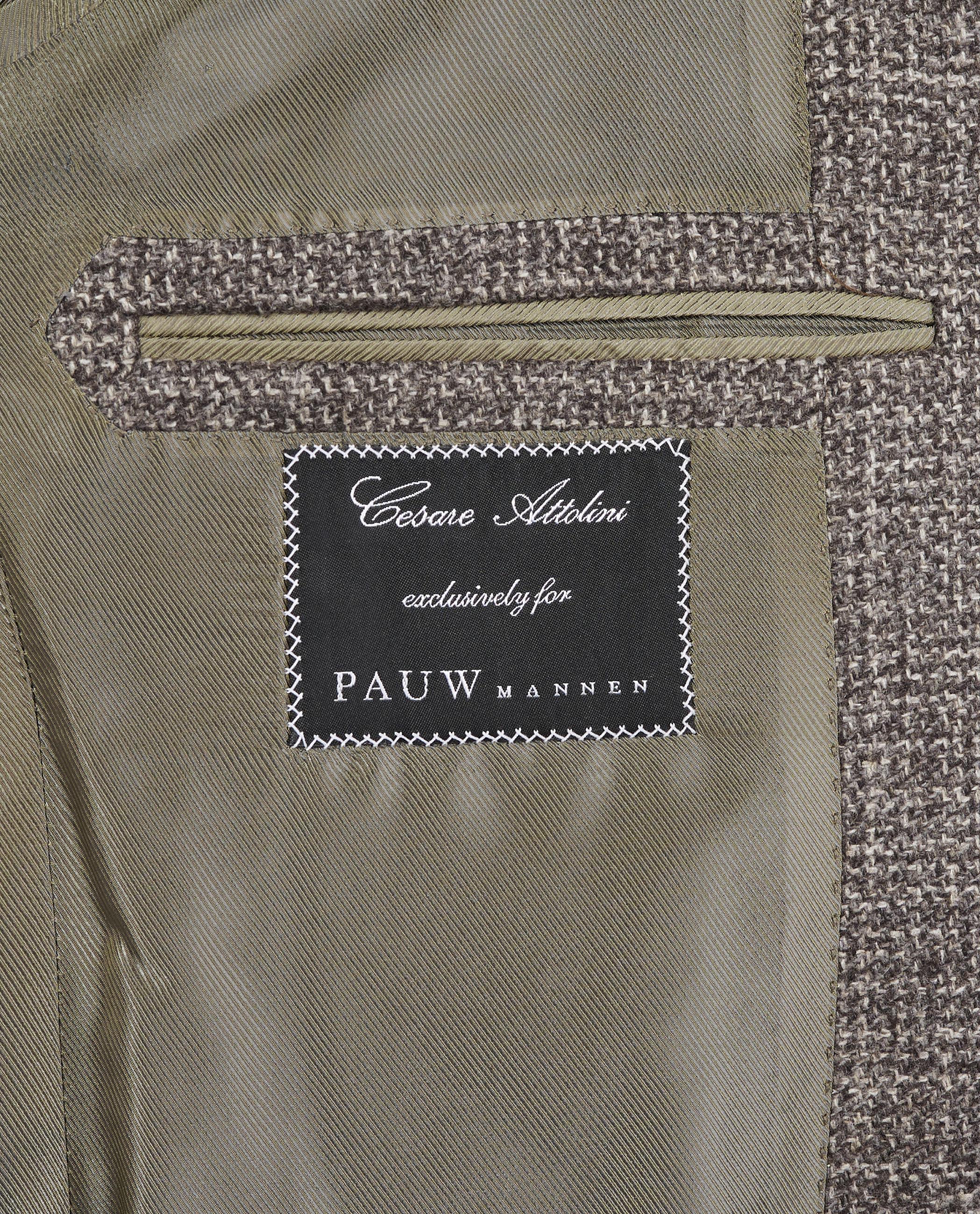 Cashmere Bouclé Jasje - Lichtbruin