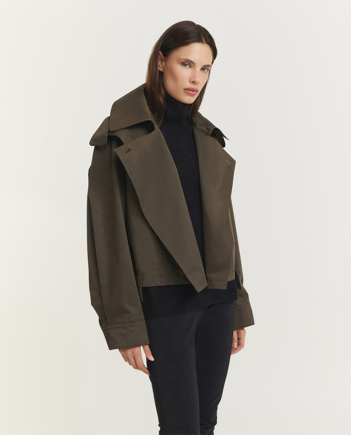 Short Trench Jacket