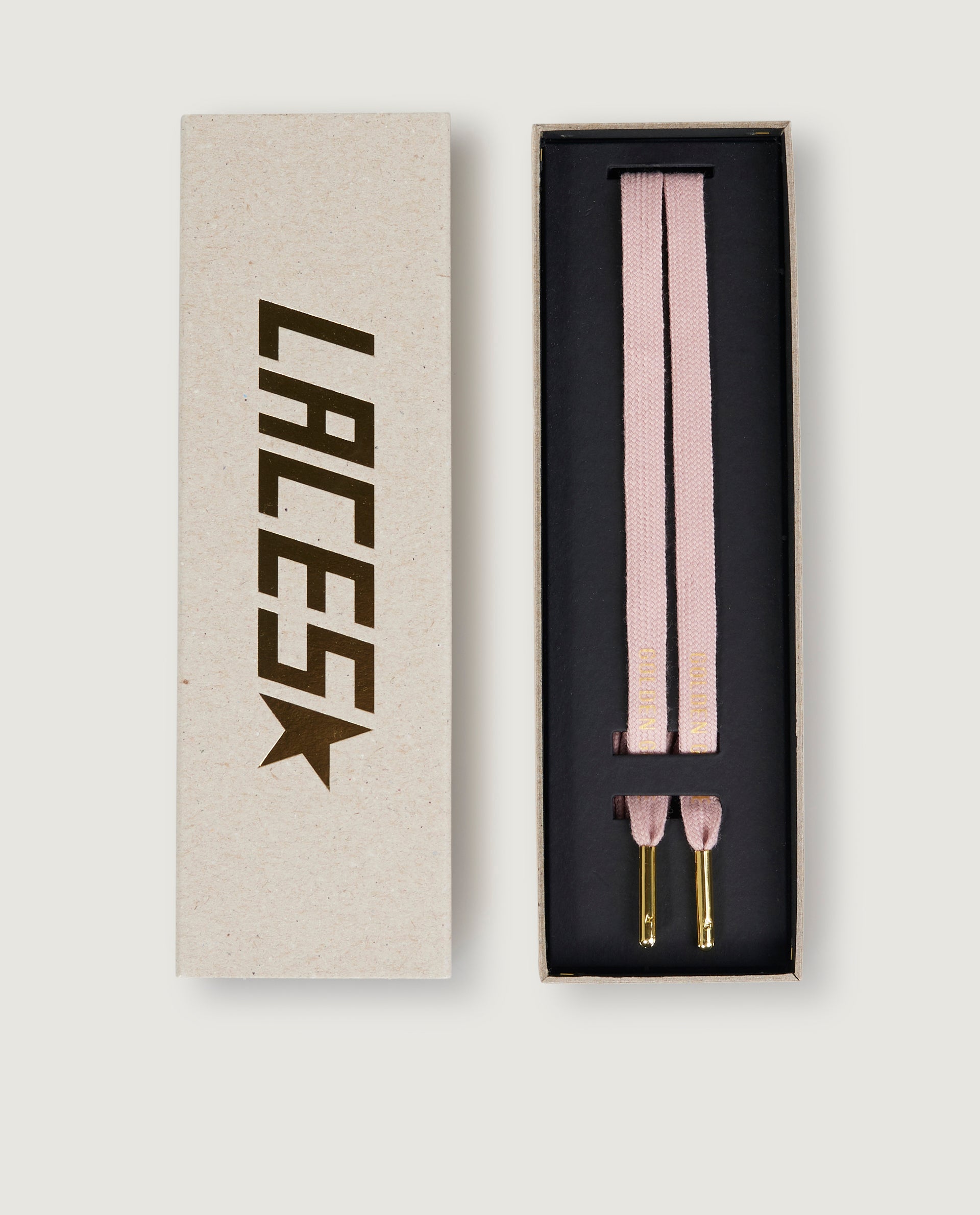 Golden Goose logo laces